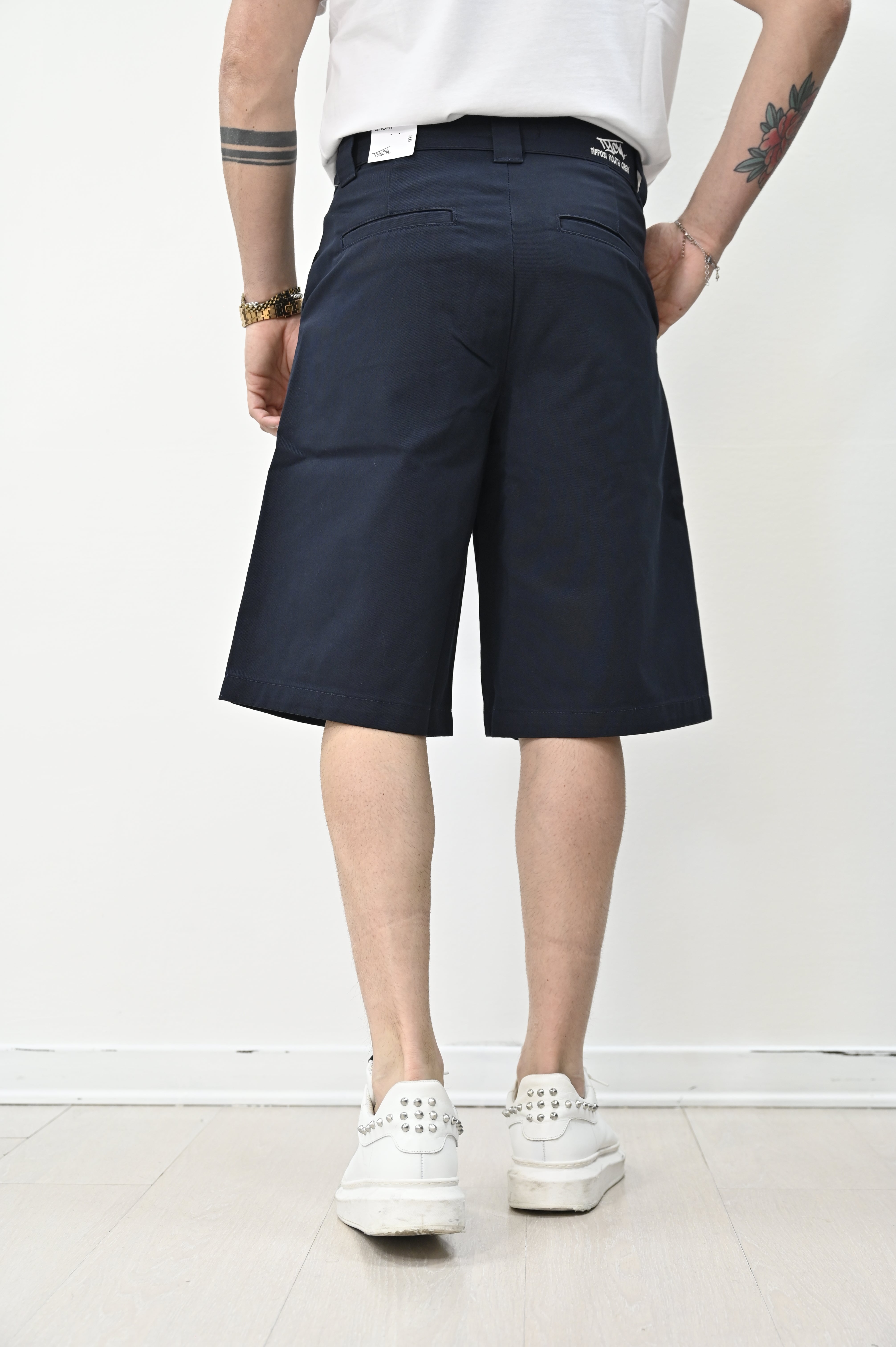 Chino baggy blu
