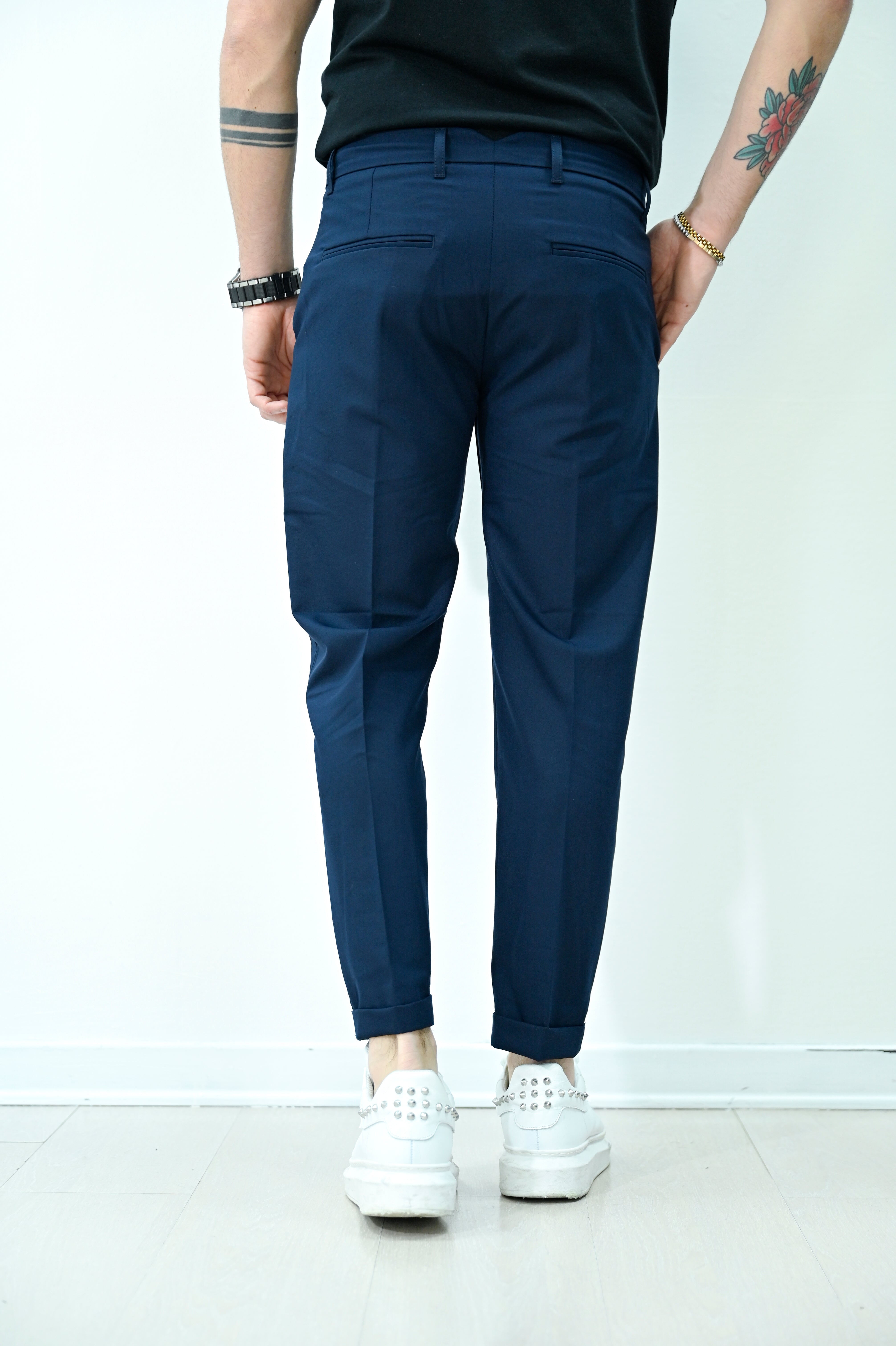 Pantalone blu Milano