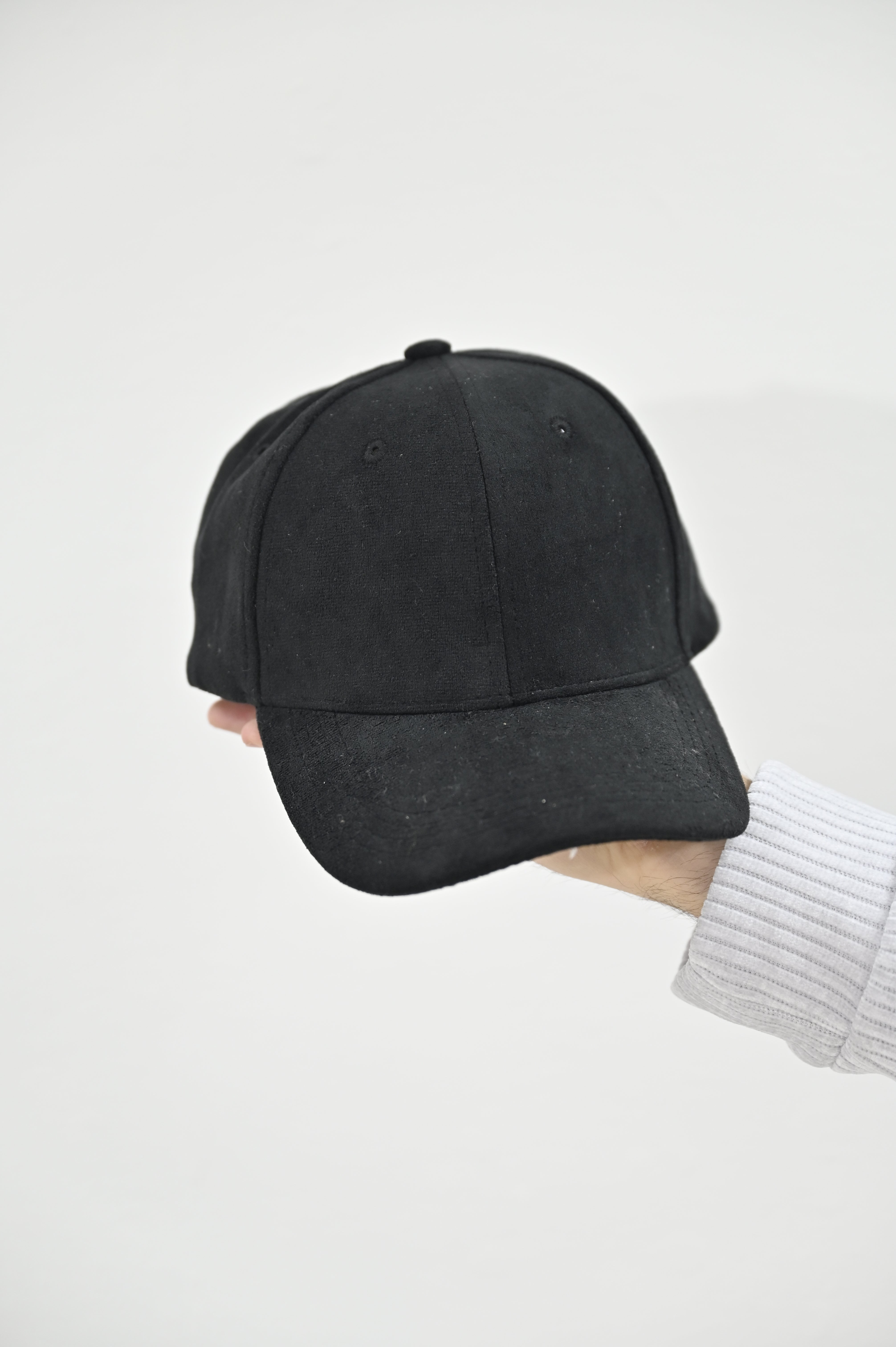 Cappellino a costine Nero