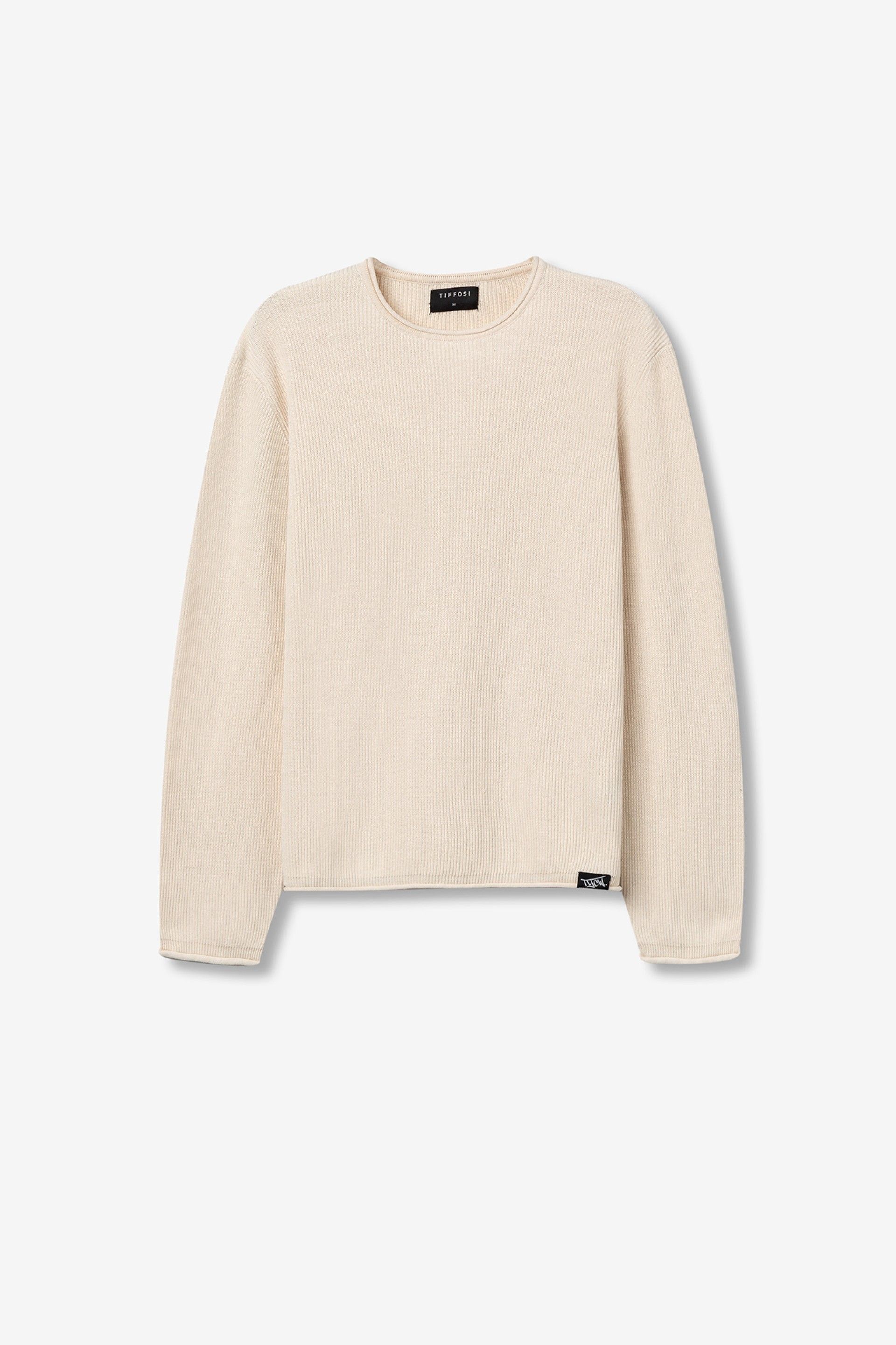 Maglioncino cropped crema Tiffosi