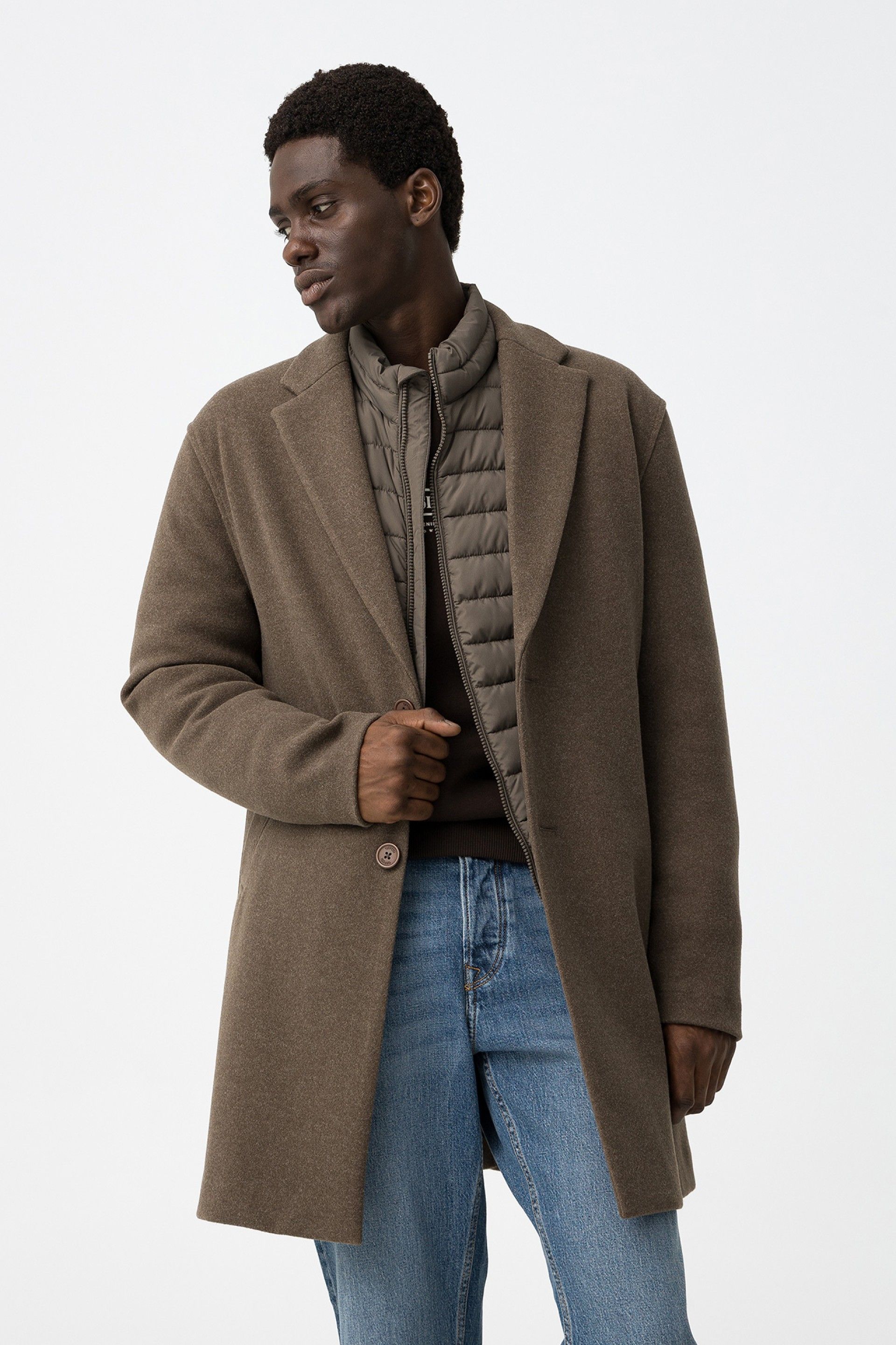 Cappotto camel Tiffosi