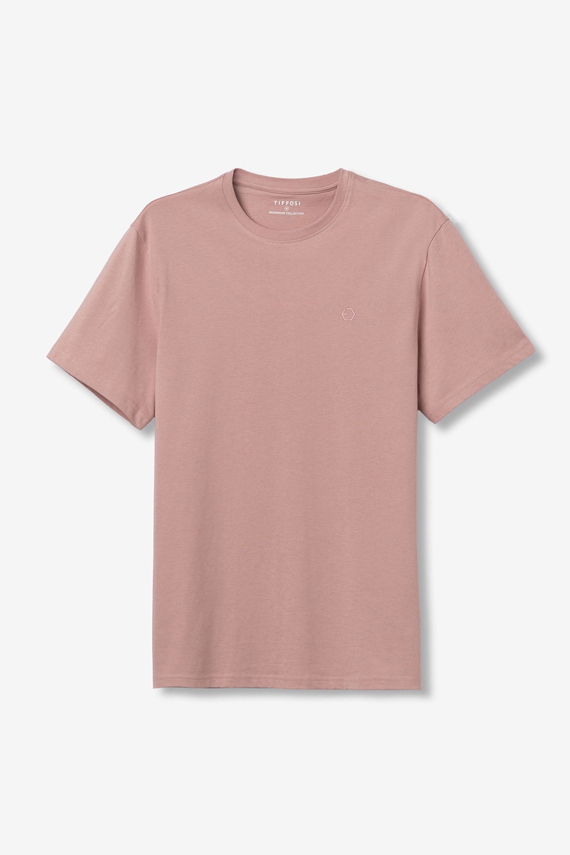 T-shirt basic rosa Tiffosi