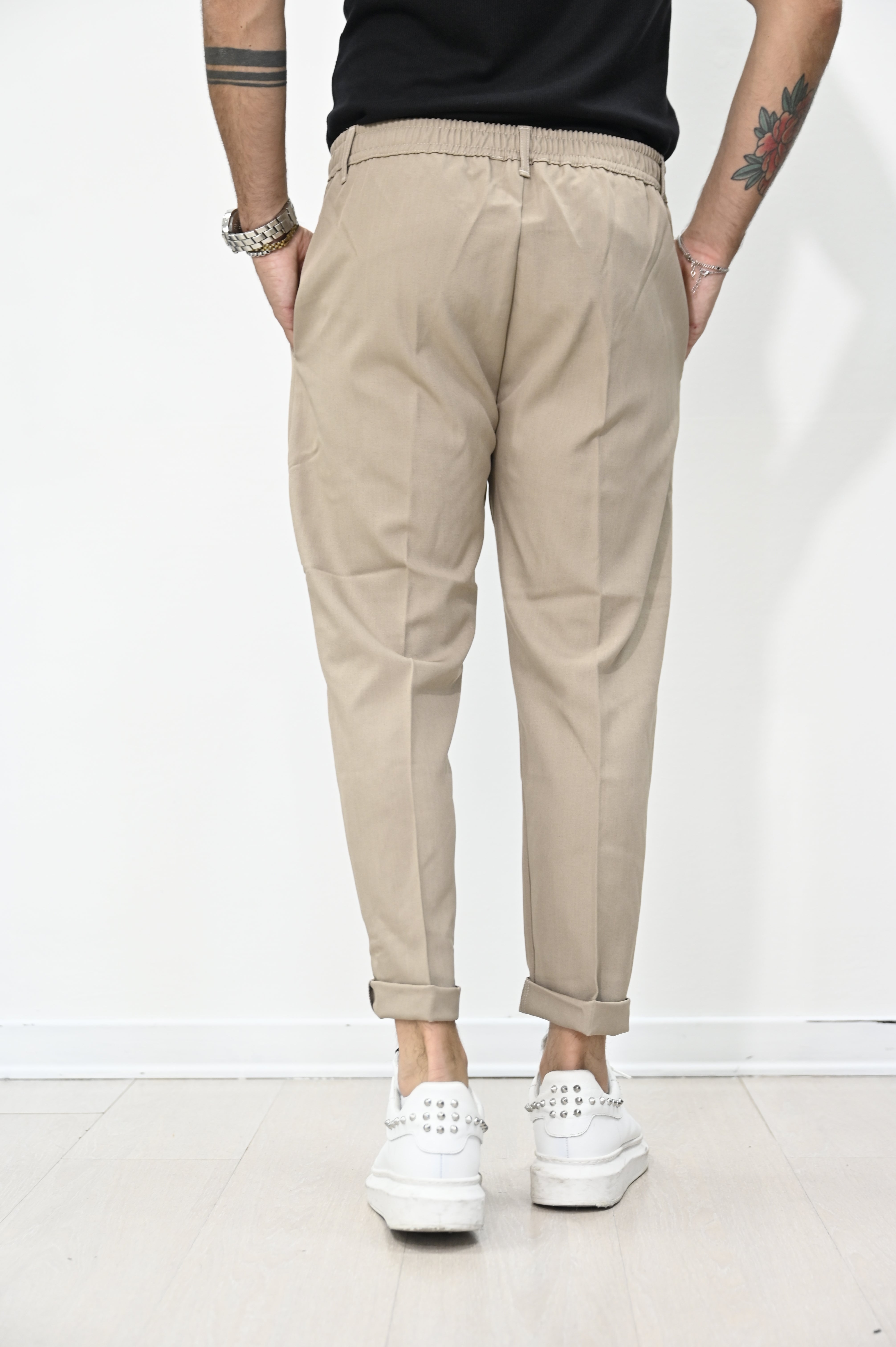 Pantalone venezia beige