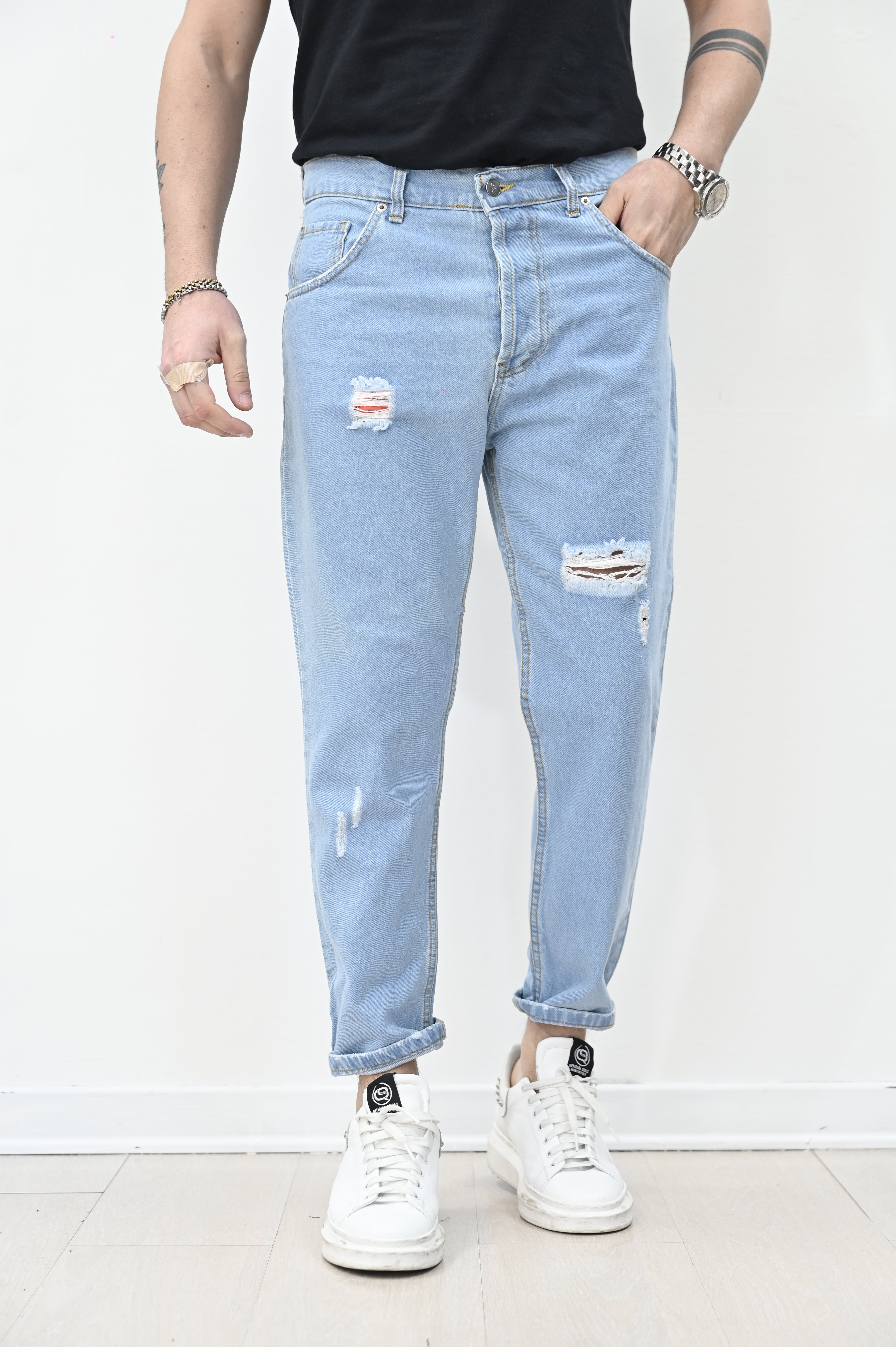 Jeans art. dsq rotture NJB