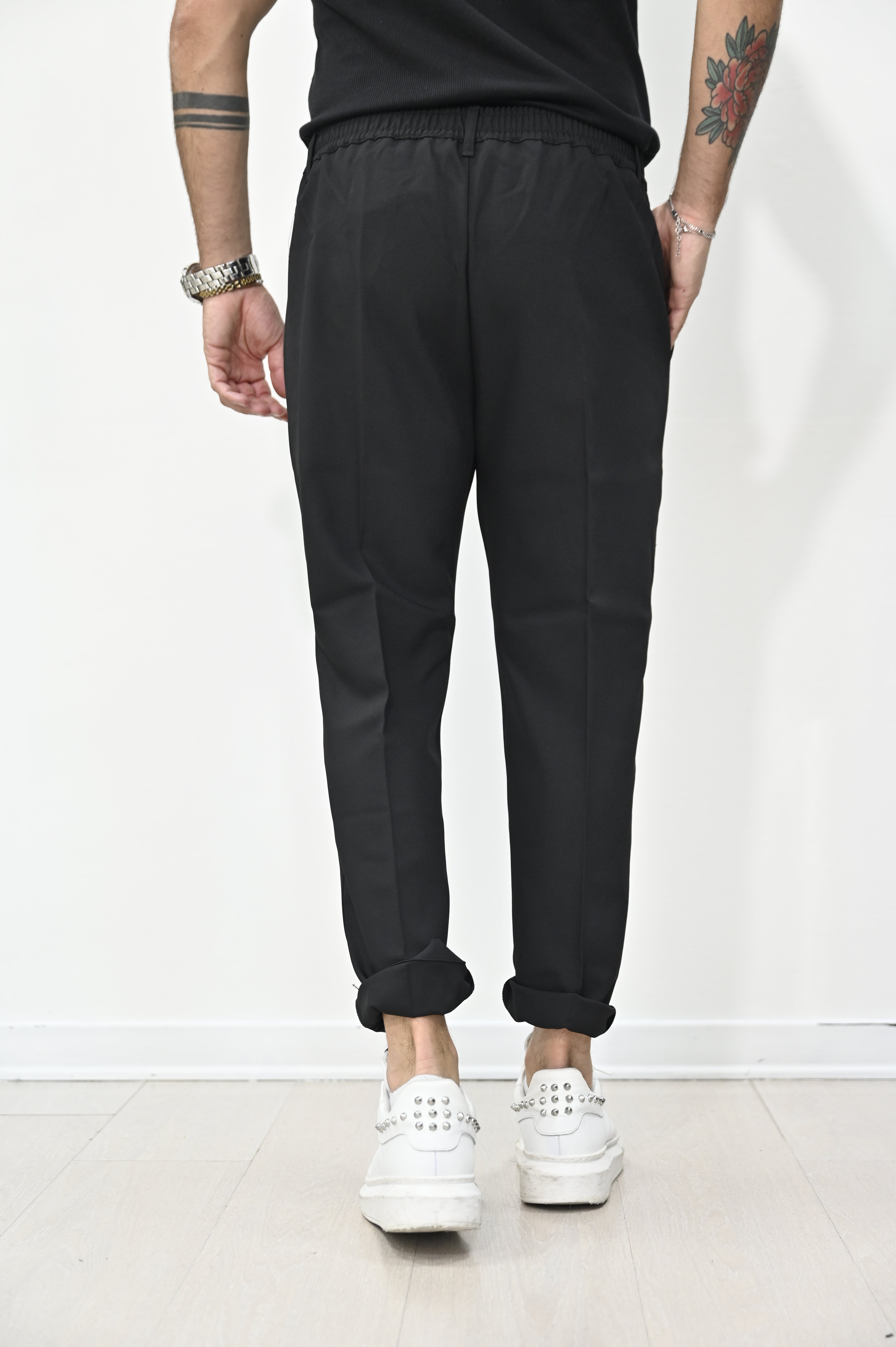 Pantalone venezia nero