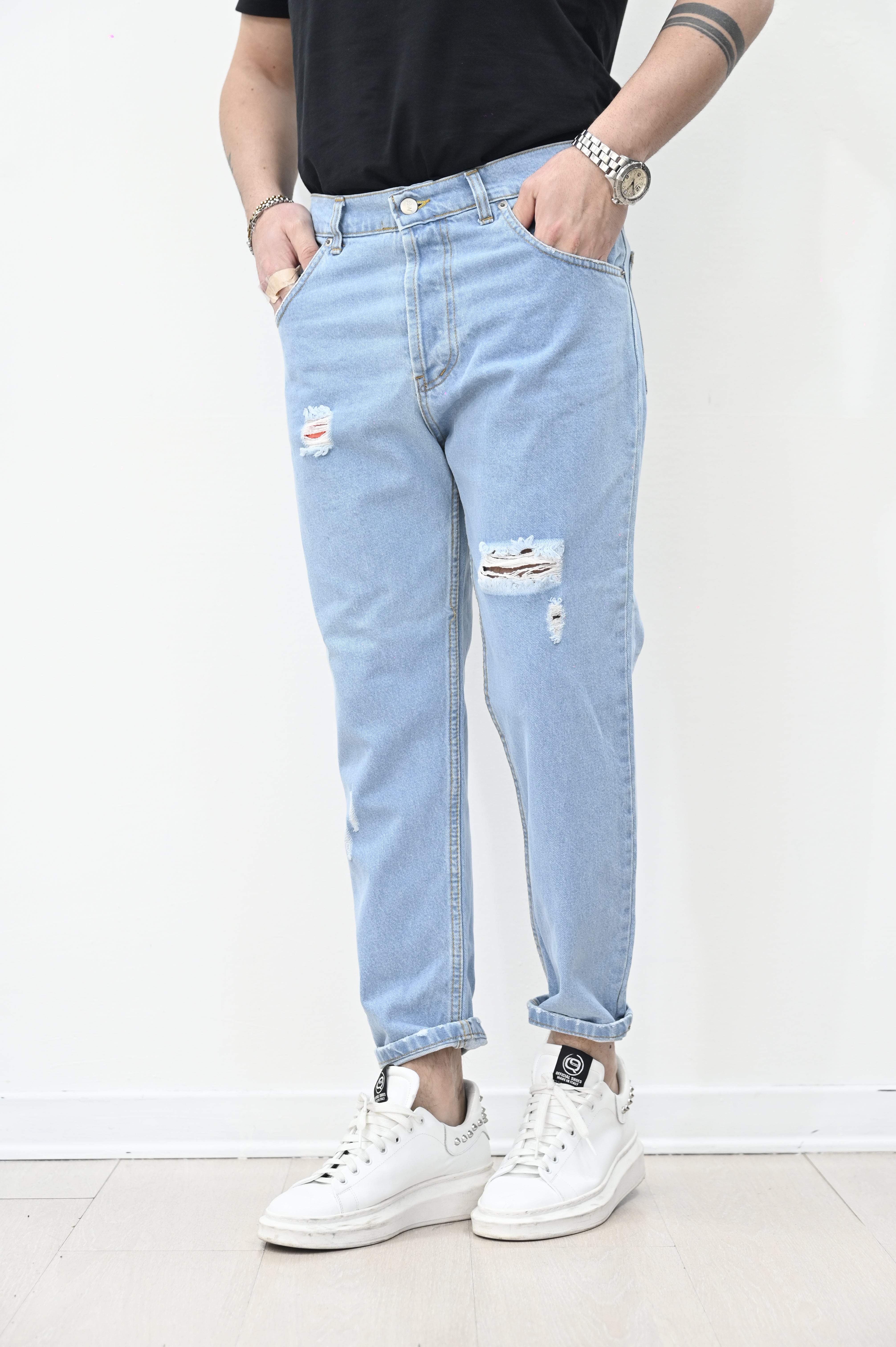 Jeans art. dsq rotture NJB