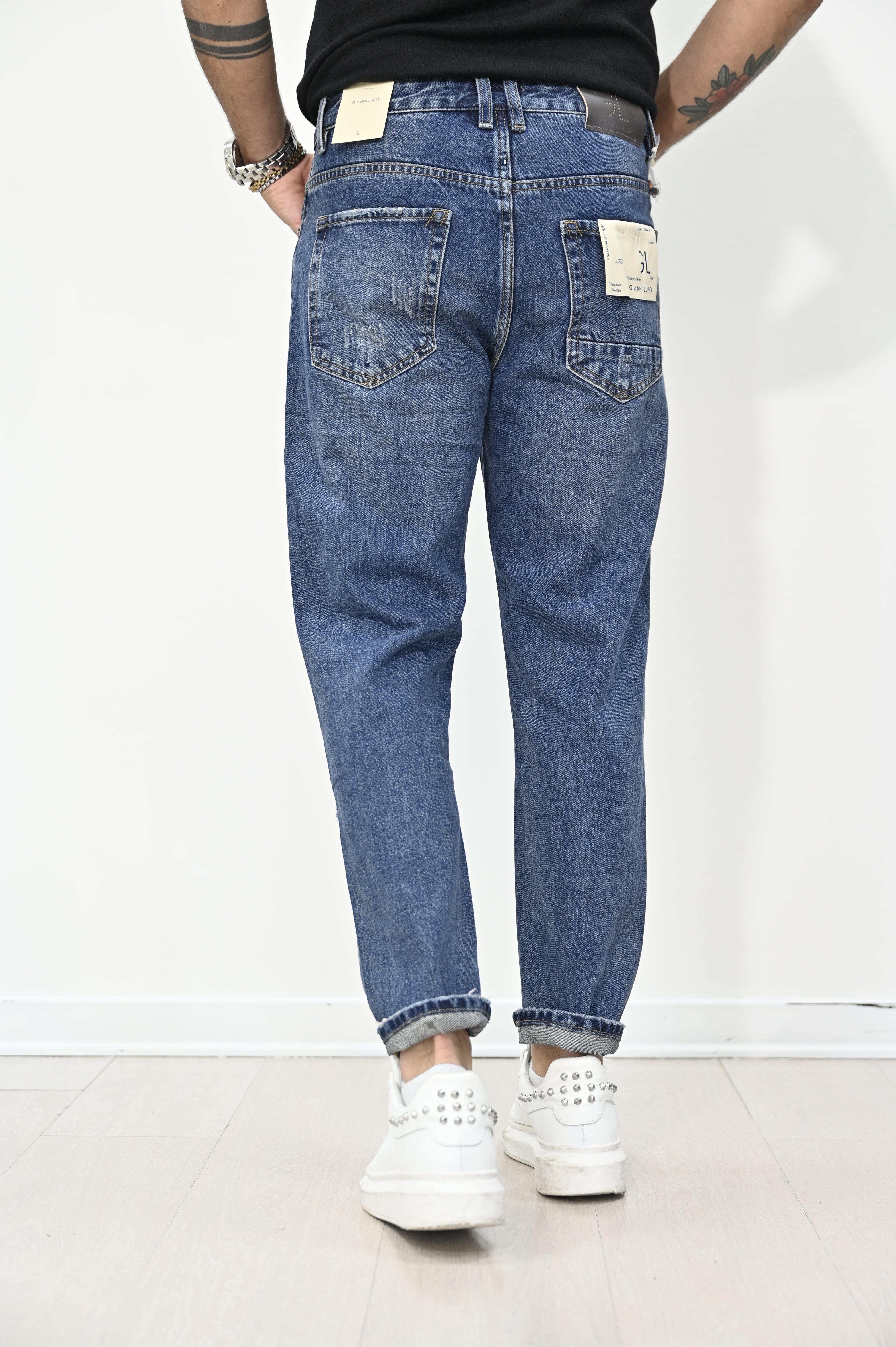 Jeans rotture Gianni Lupo