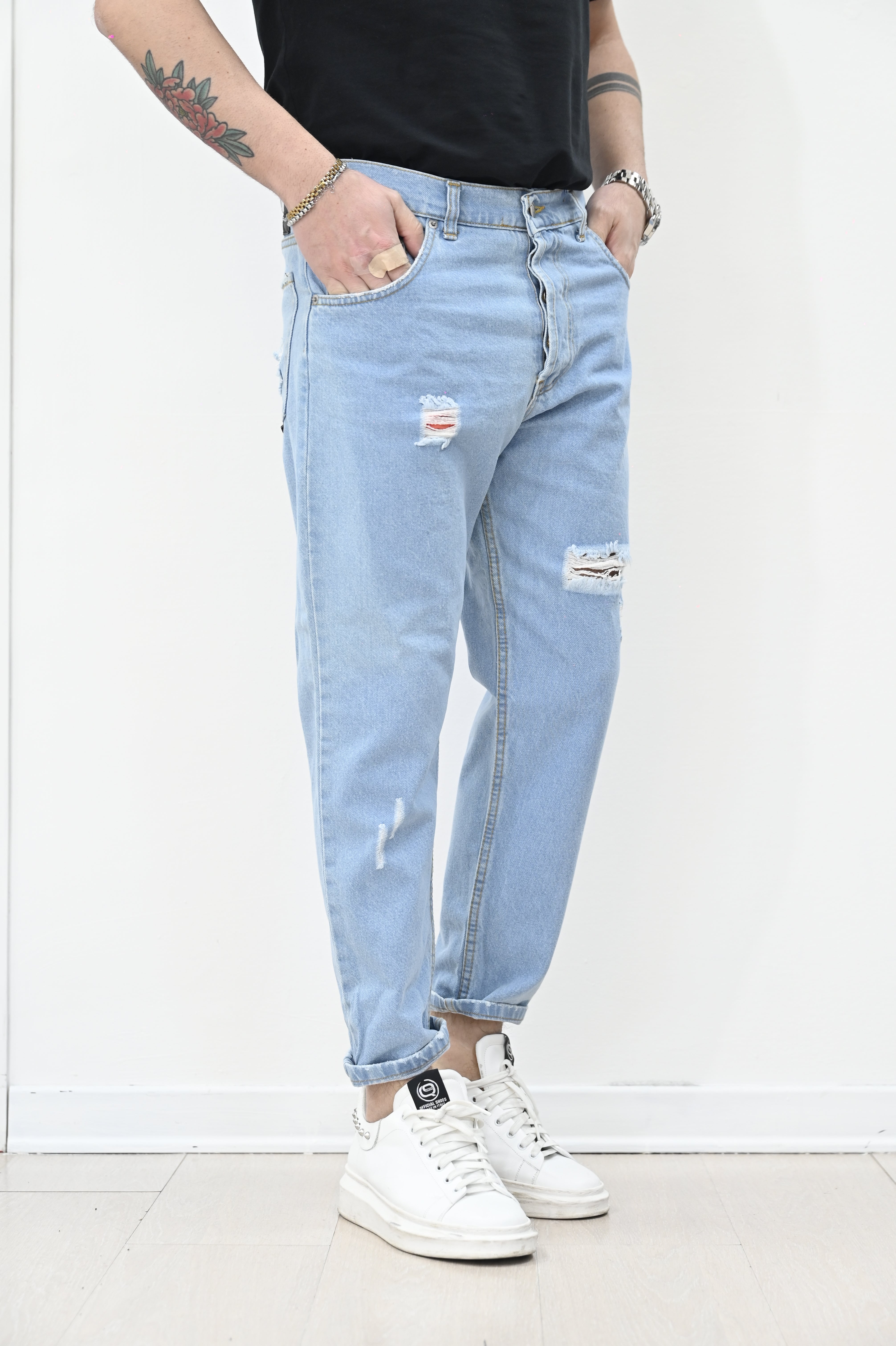 Jeans art. dsq rotture NJB