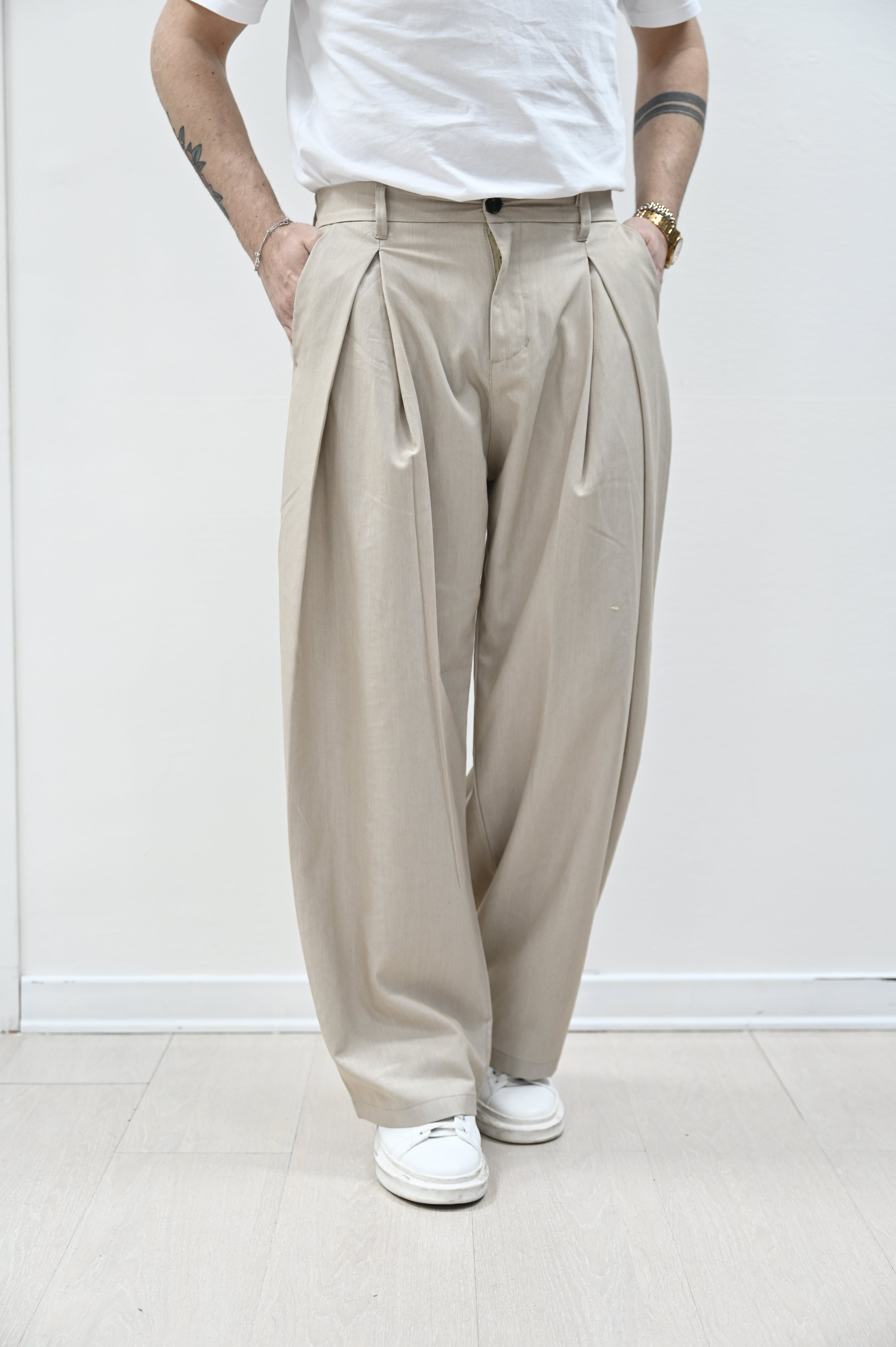 Pantalone art. miami crema