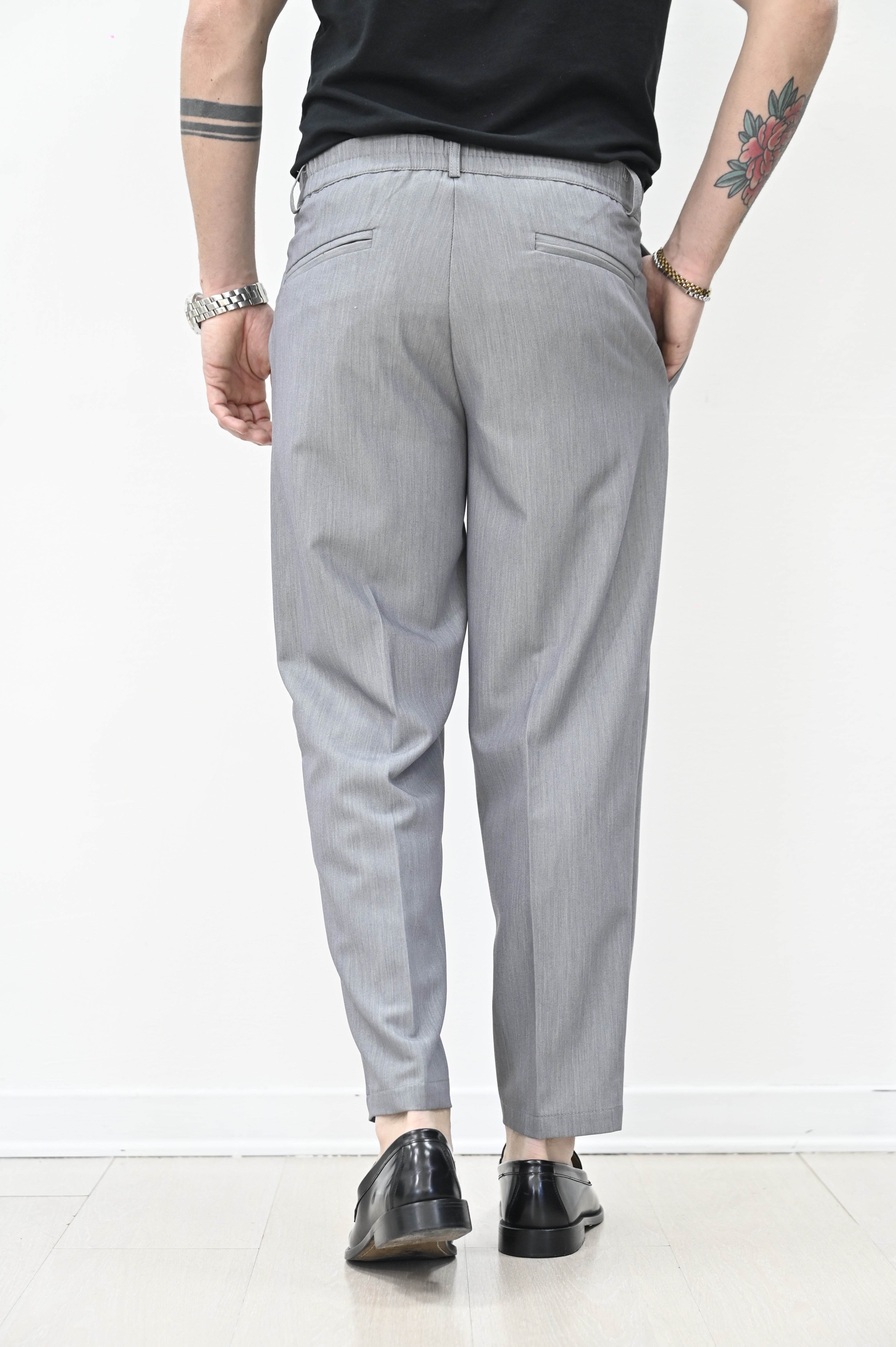 Pantalone gripa grigio NJB