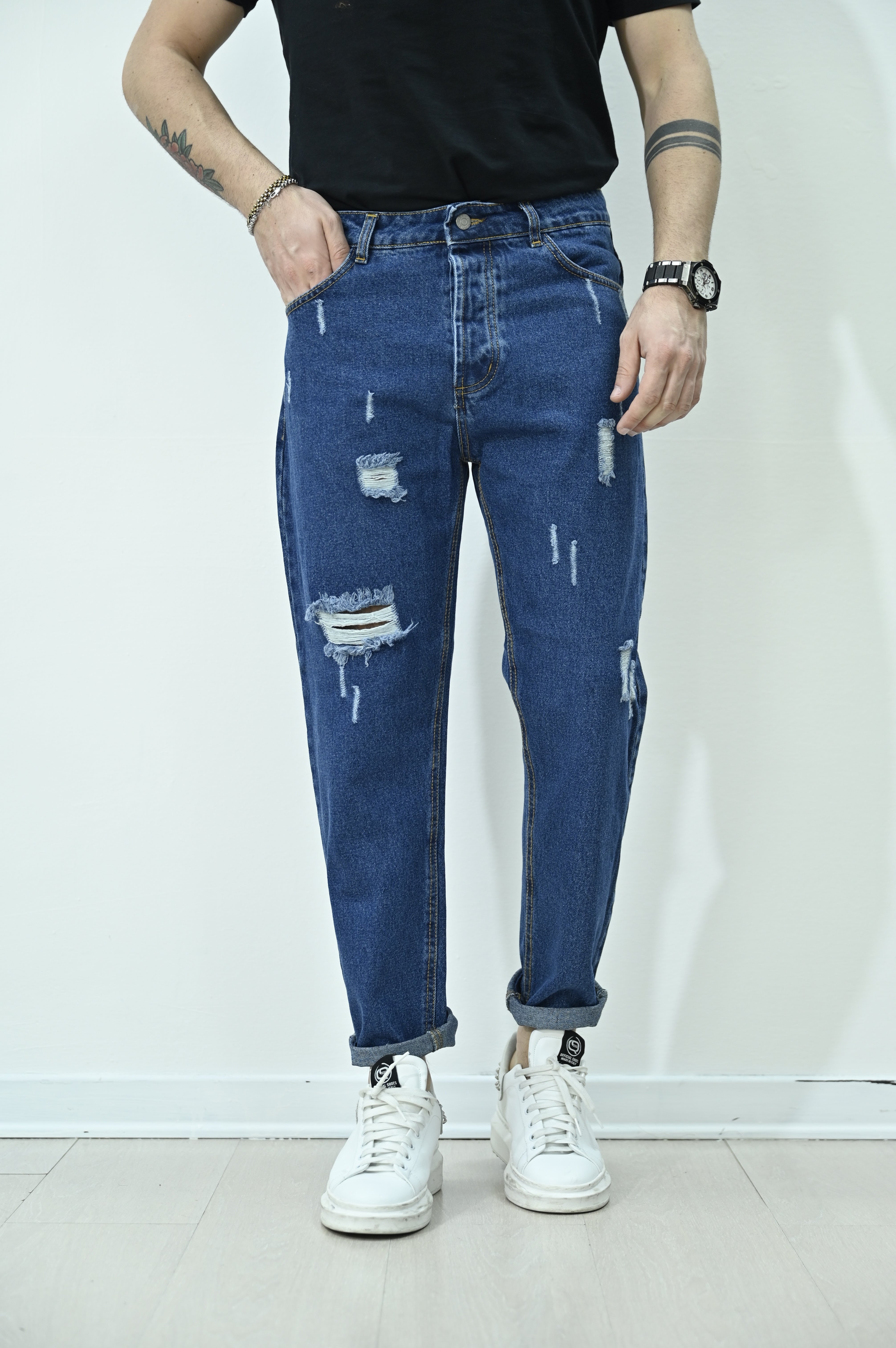 Jeans Maiorca con rotture
