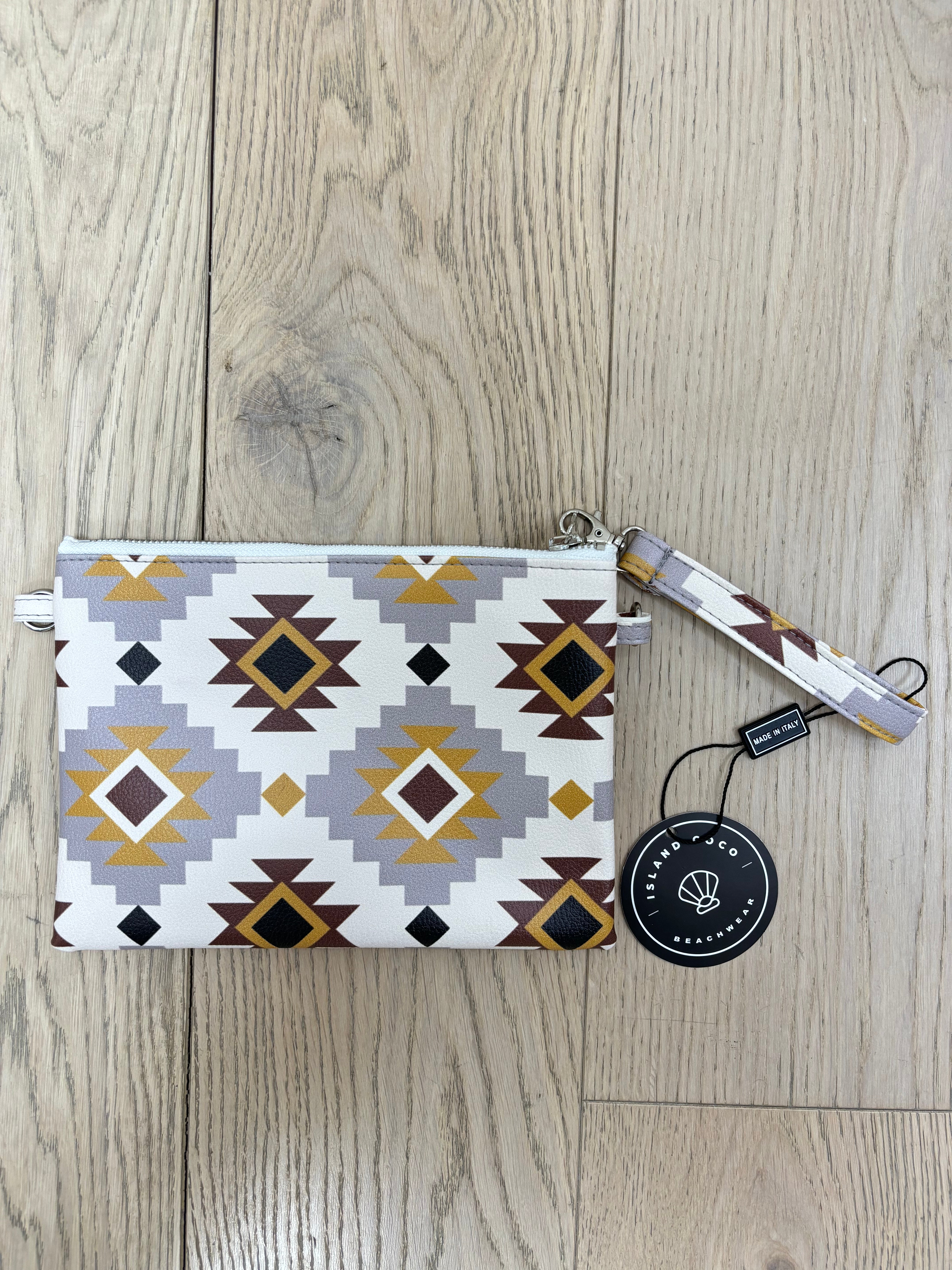 Pochette island coco tribal