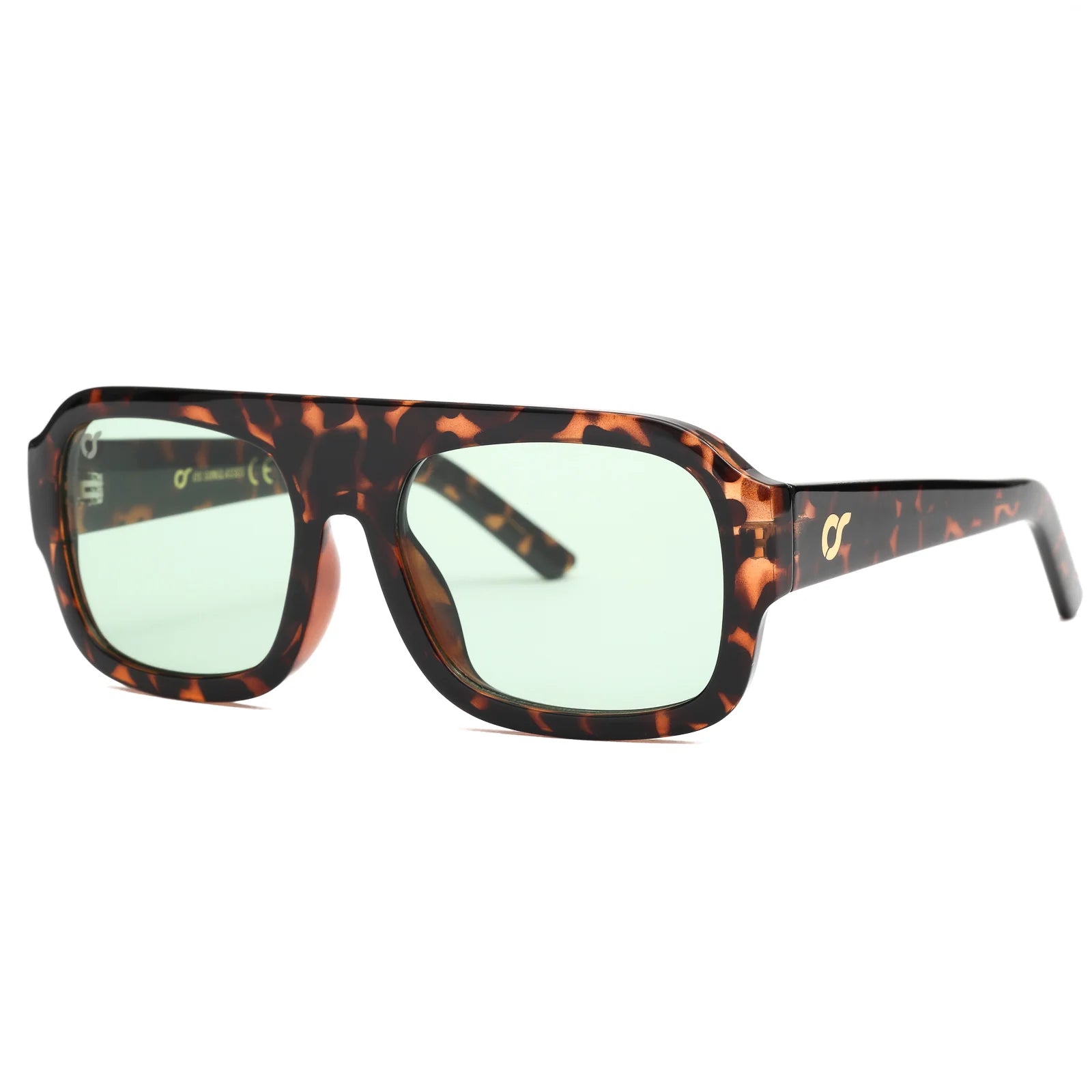 Occhiale Os Sunglasses Roma Tartarugato verde