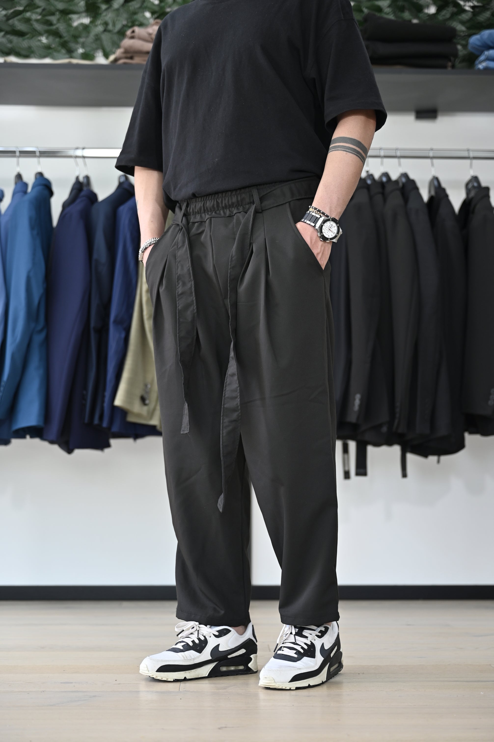 Pantalone nero japan