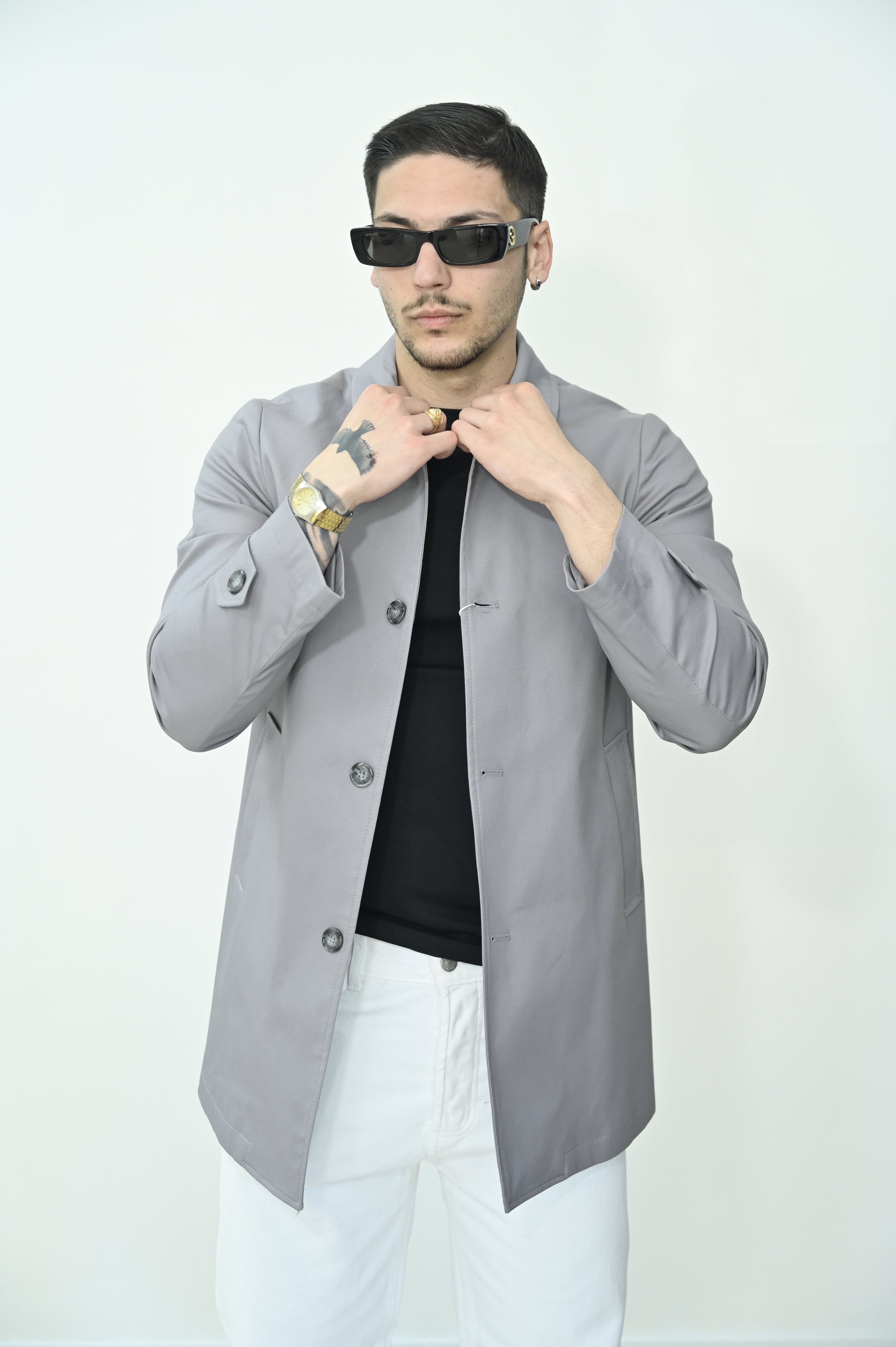 Trench grigio
