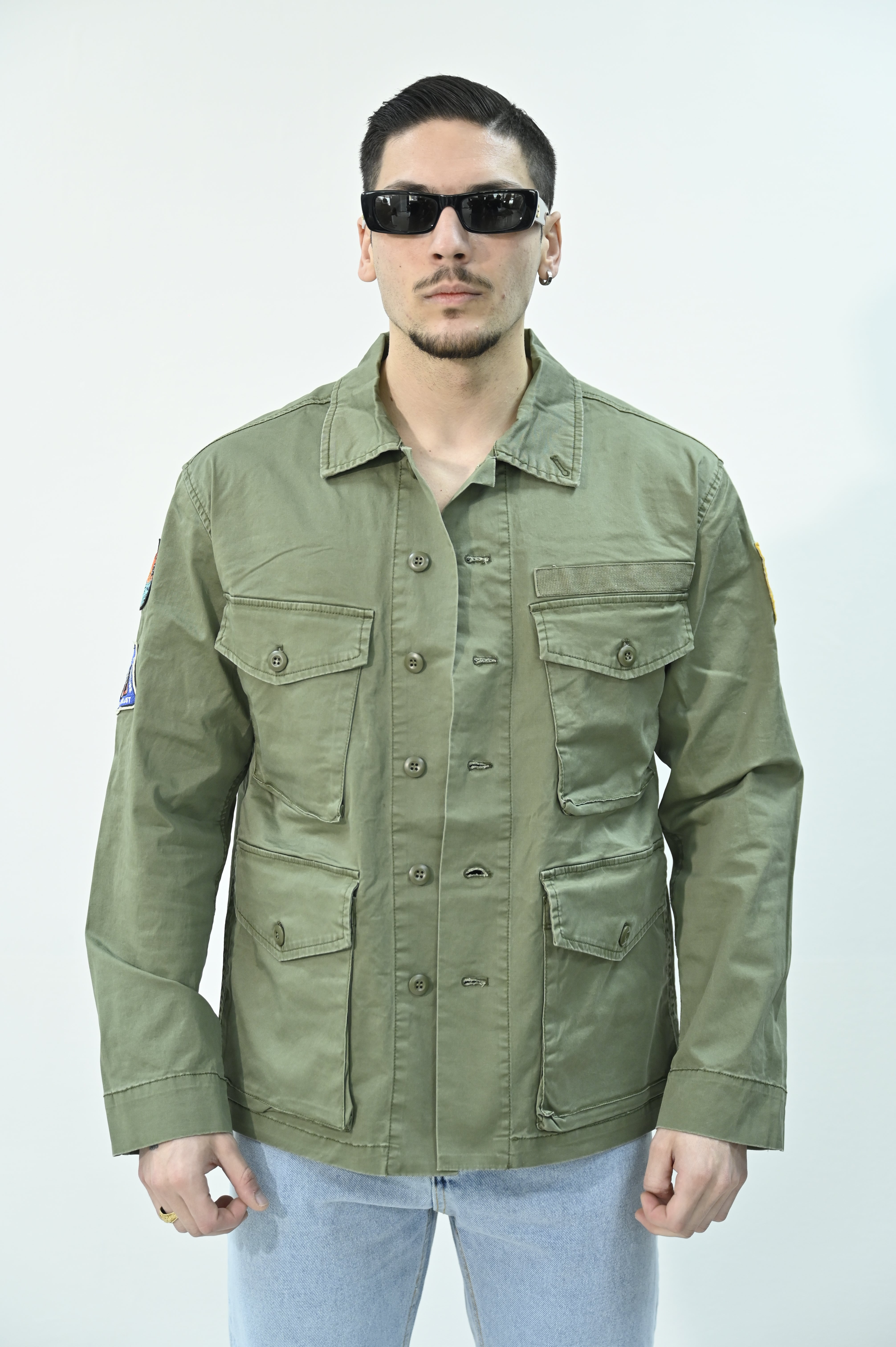 Giacca sahariana Verde