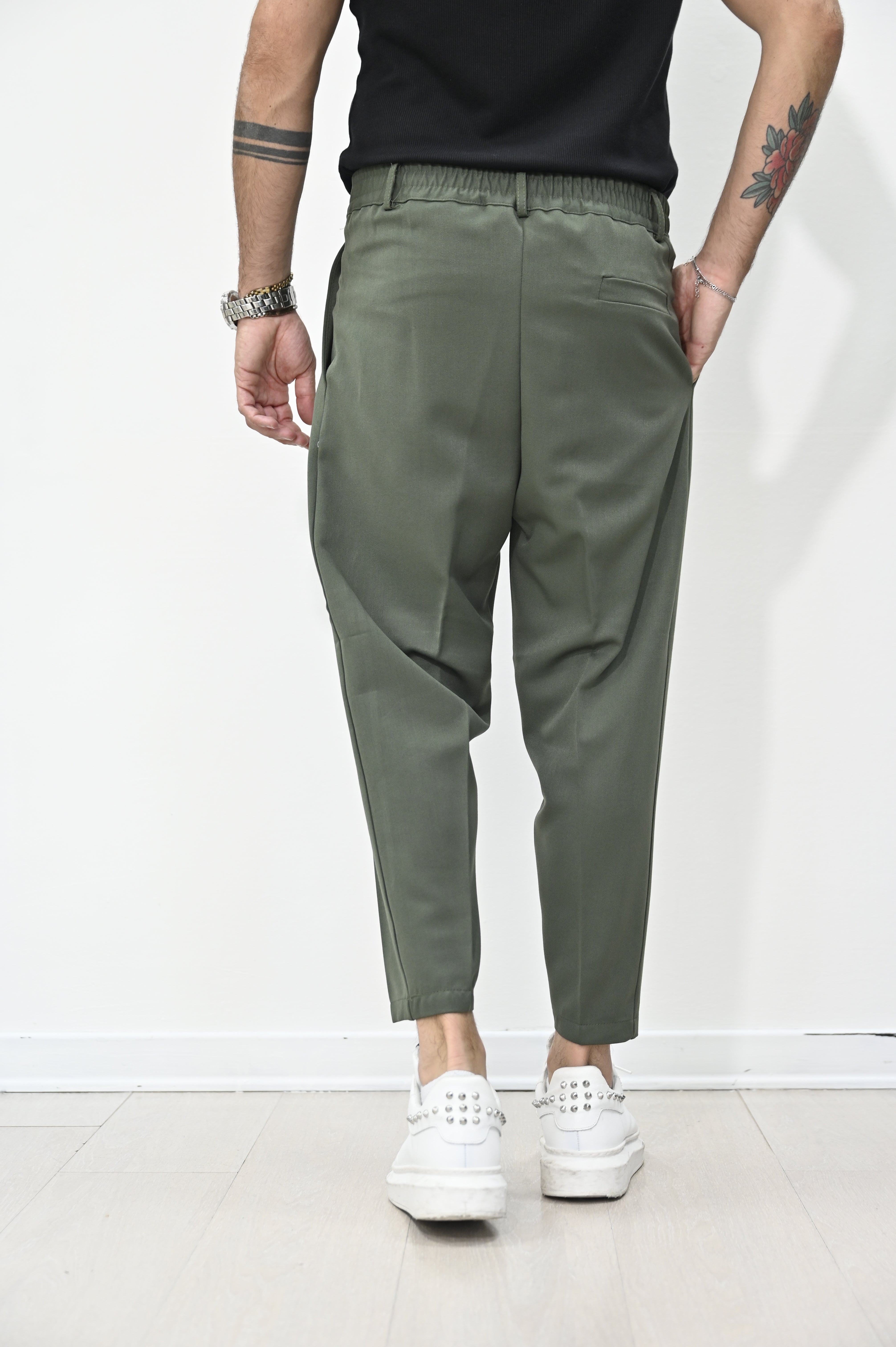 Pantalone art. Kid verde NJB