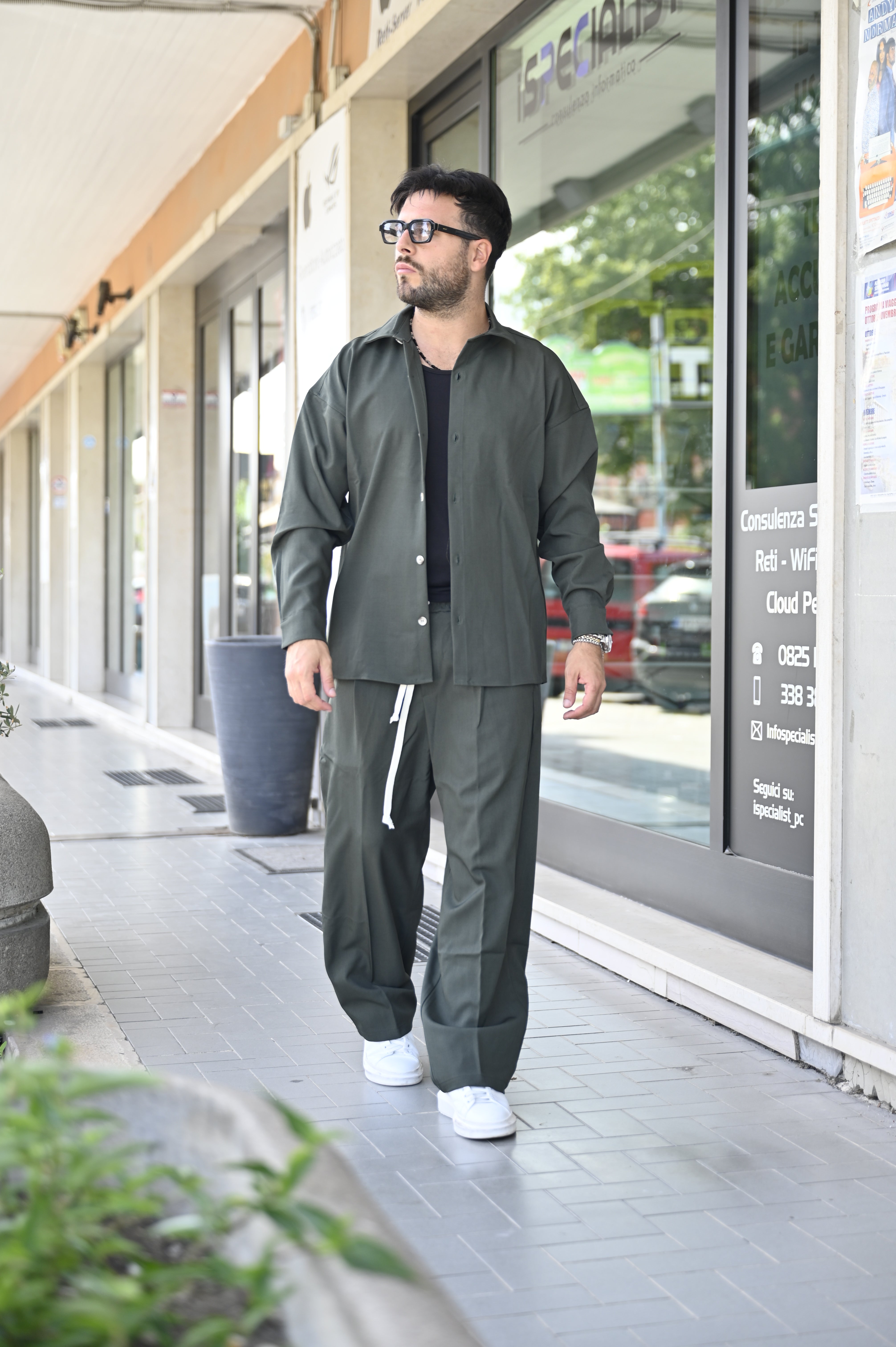 Coordinato easy verde