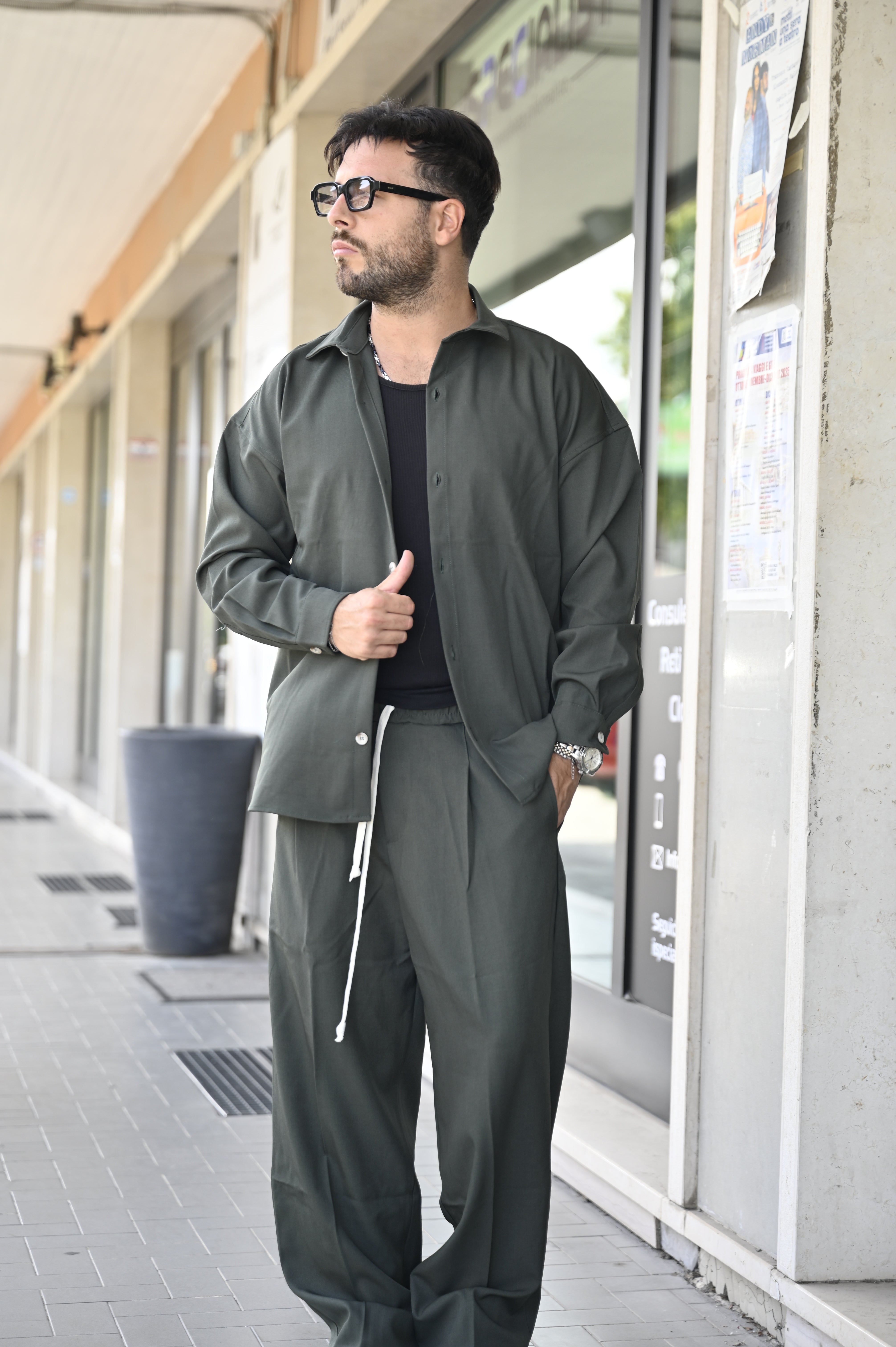 Coordinato easy verde