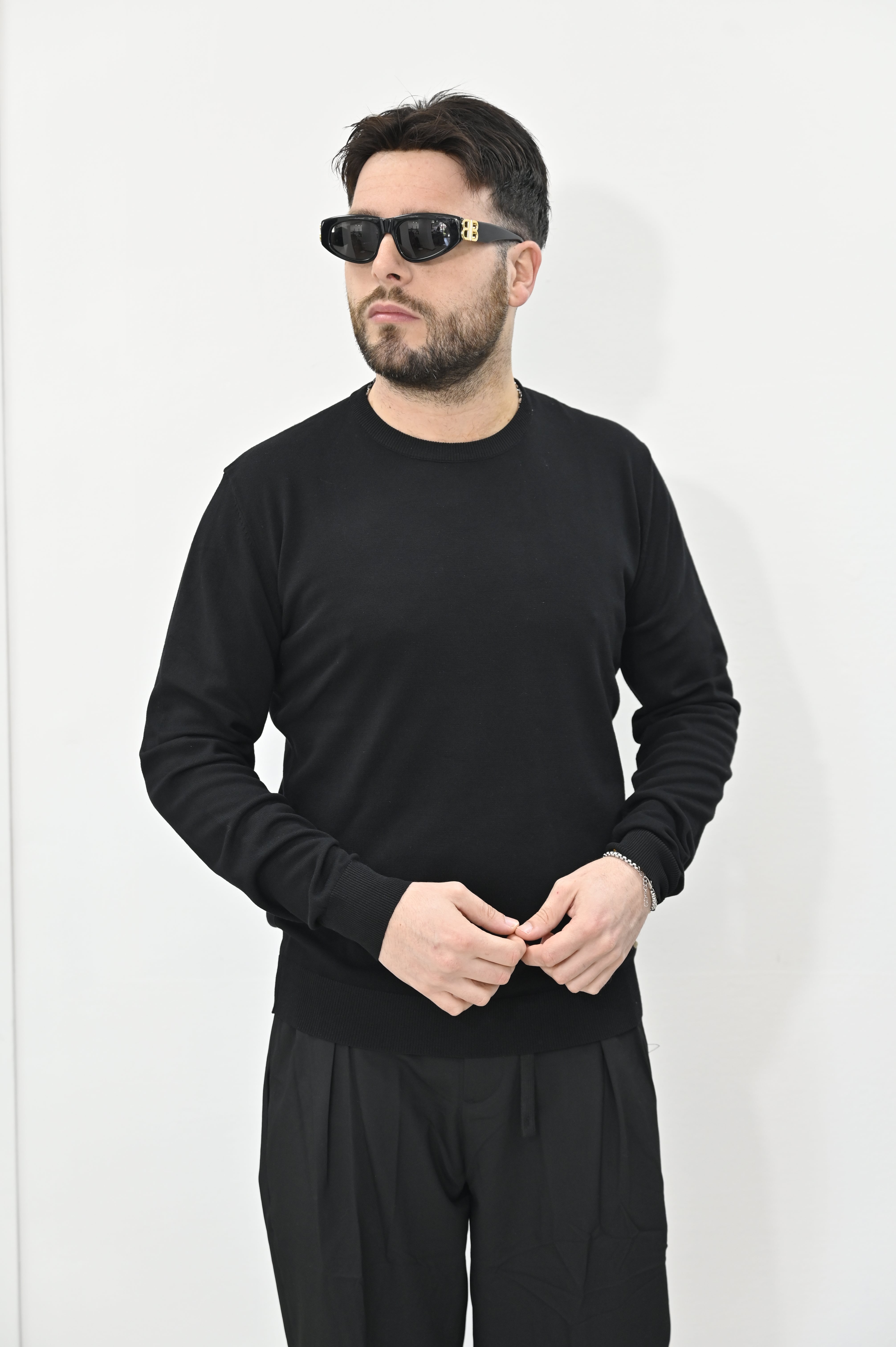 Maglioncino nero Gianni Lupo