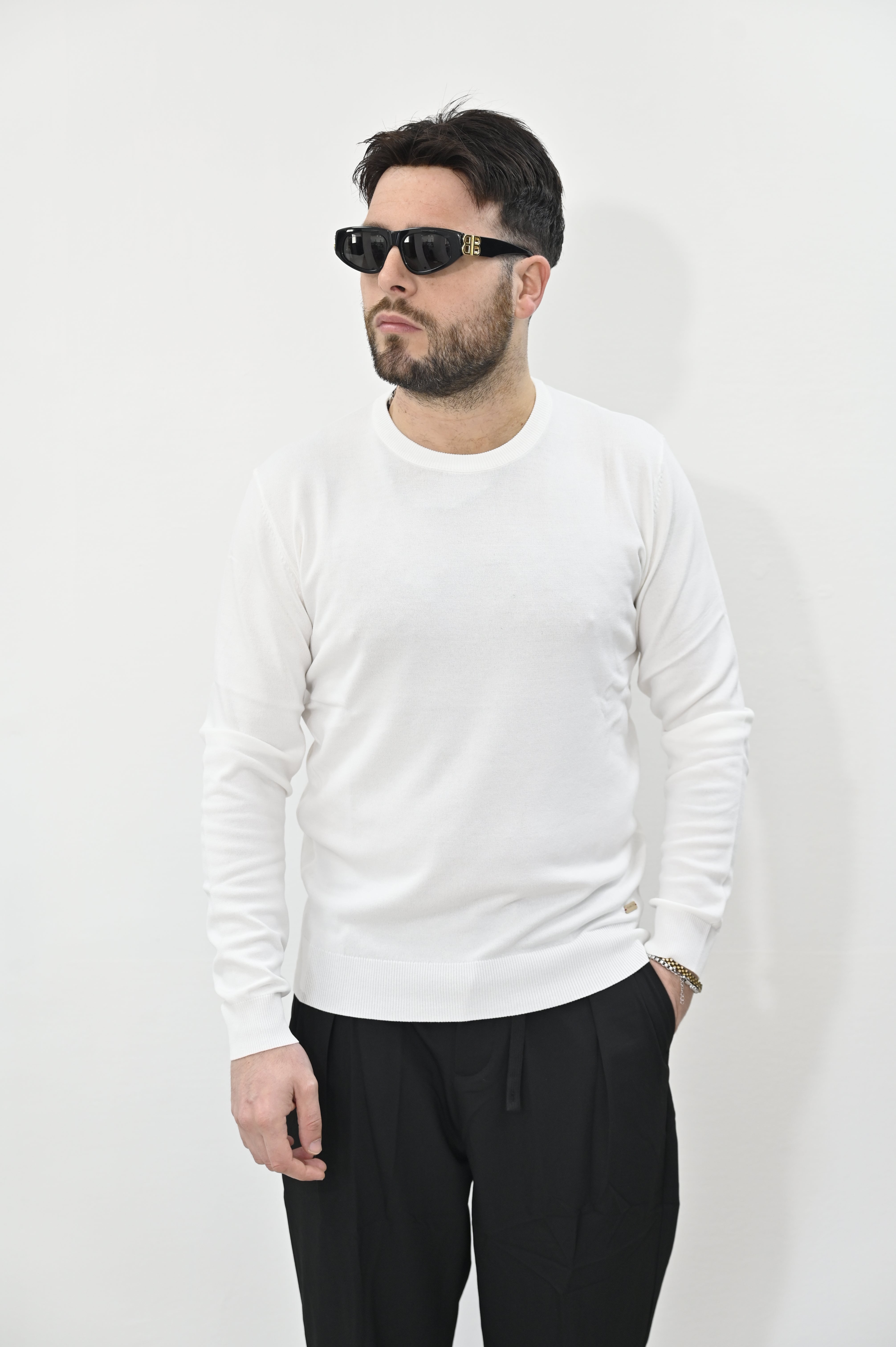 Maglioncino bianco Gianni Lupo