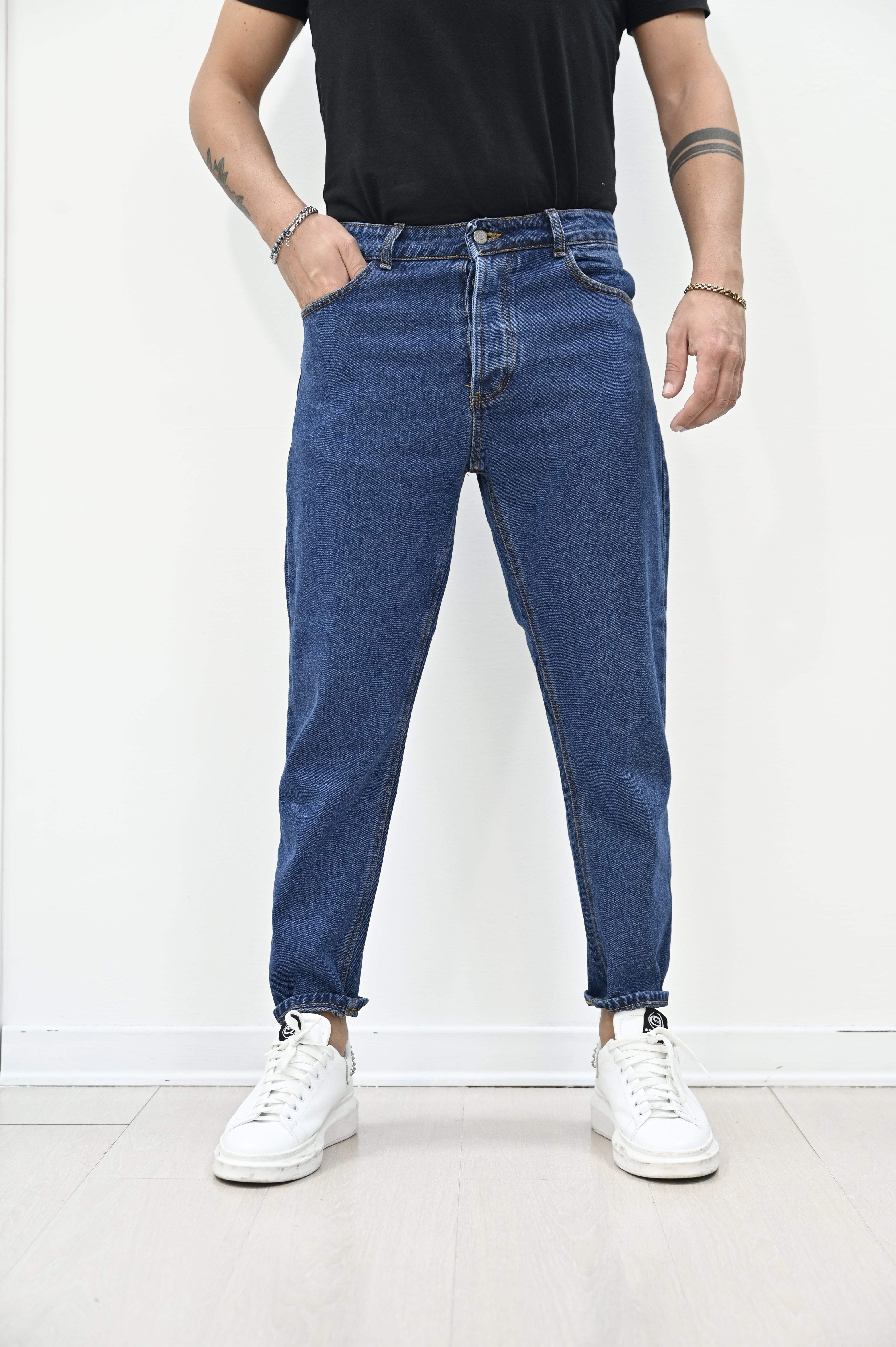 Jeans lav. scuro