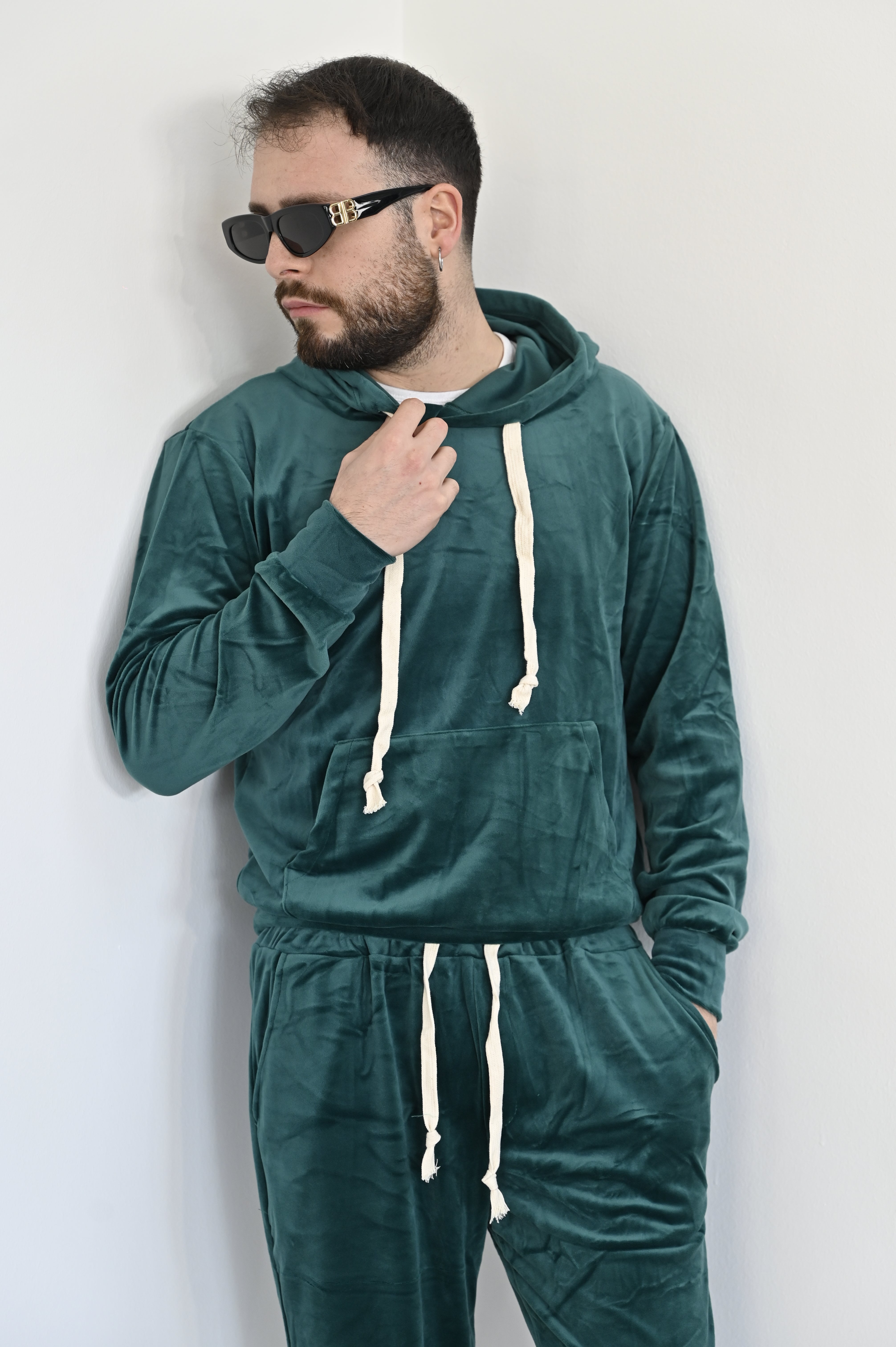 Tuta leggera completa verde