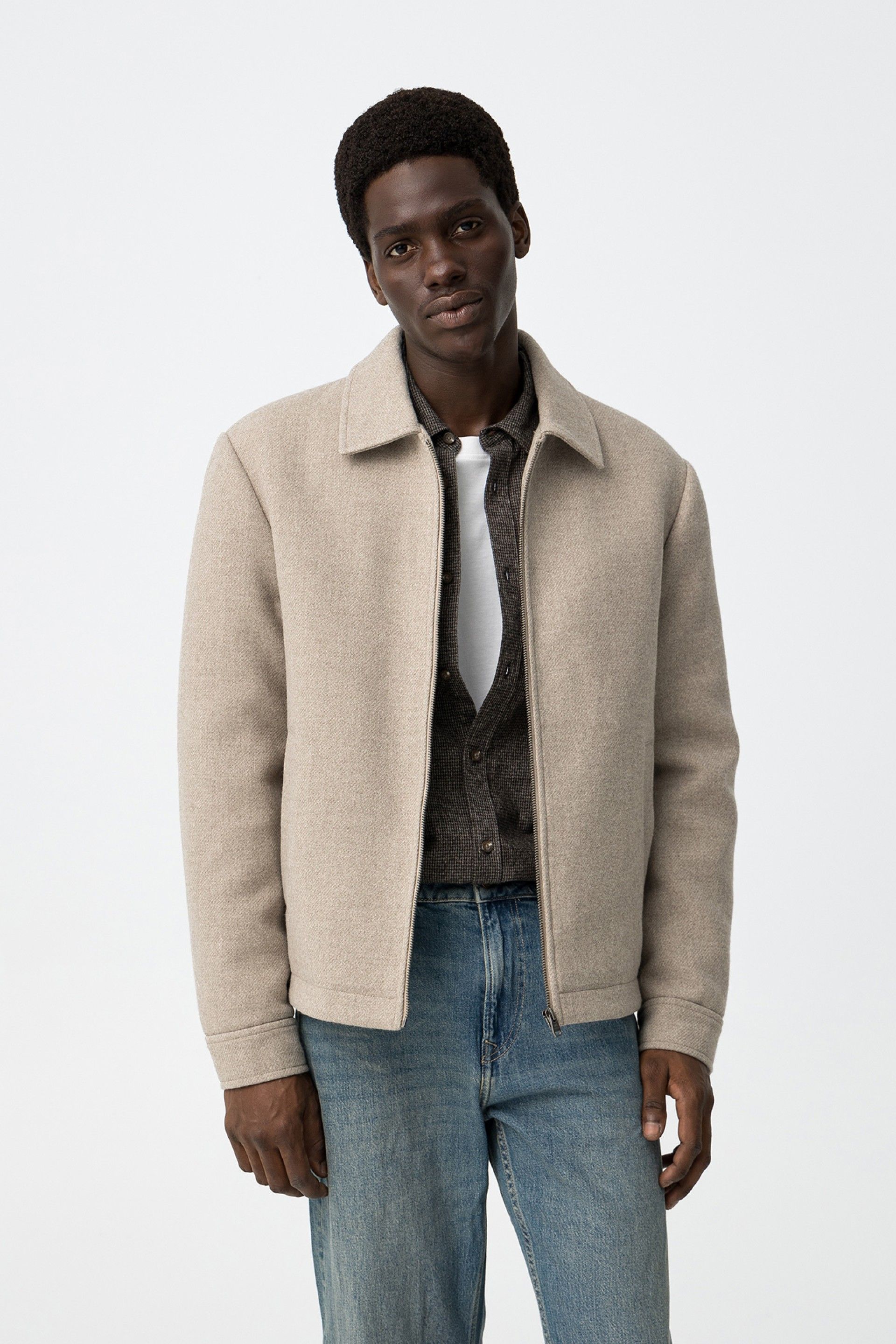 Giacca beige Tiffosi