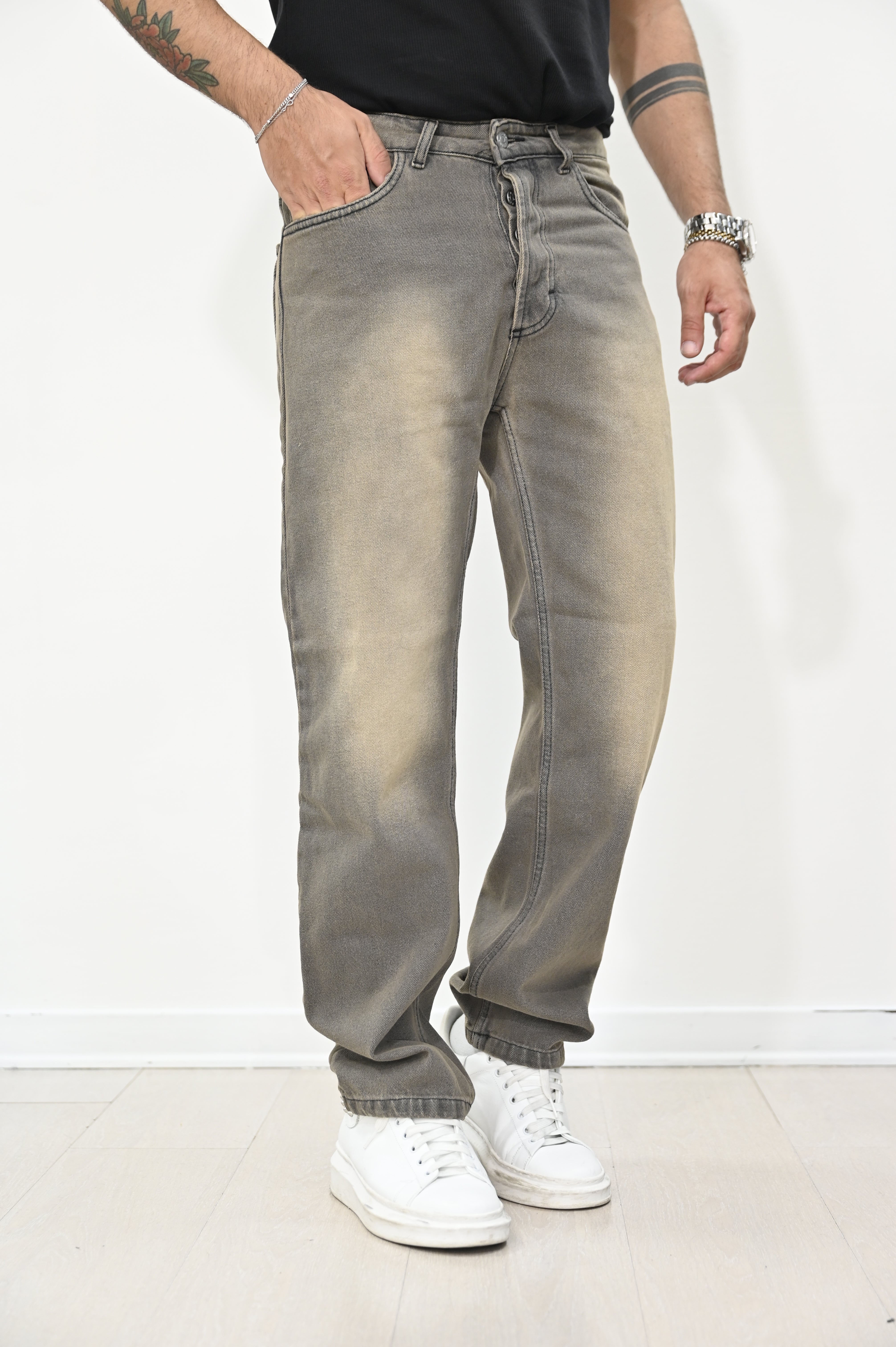 Jeans sfumato loose