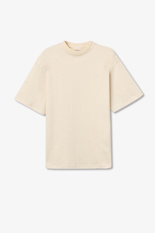 T-shirt basic beige Tiffosi