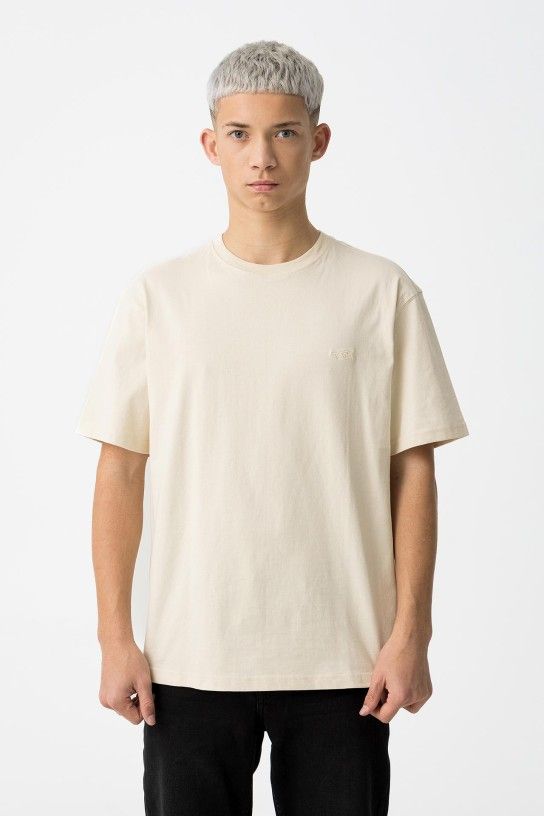 T-shirt basic beige Tiffosi
