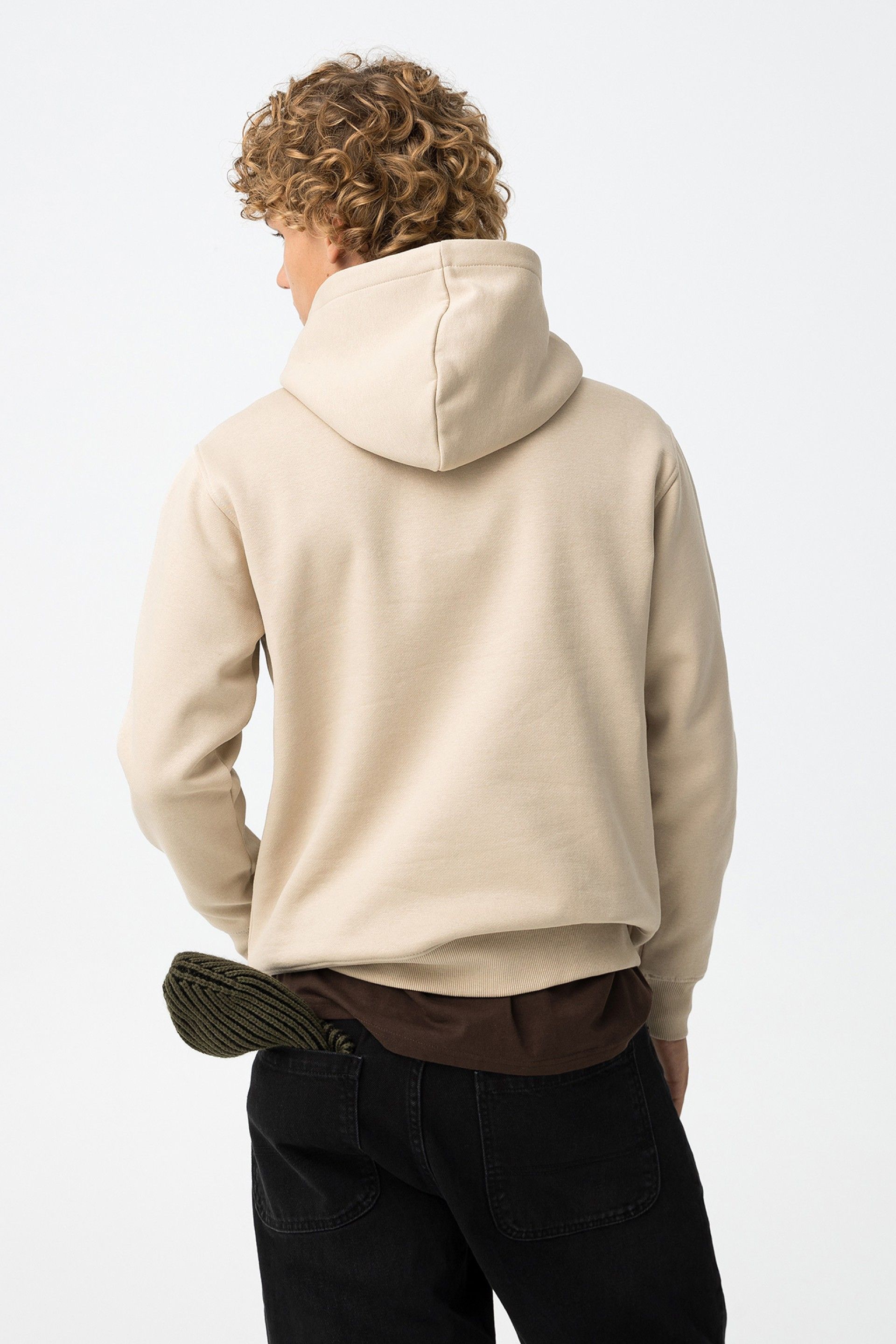 Felpa basic beige Tiffosi