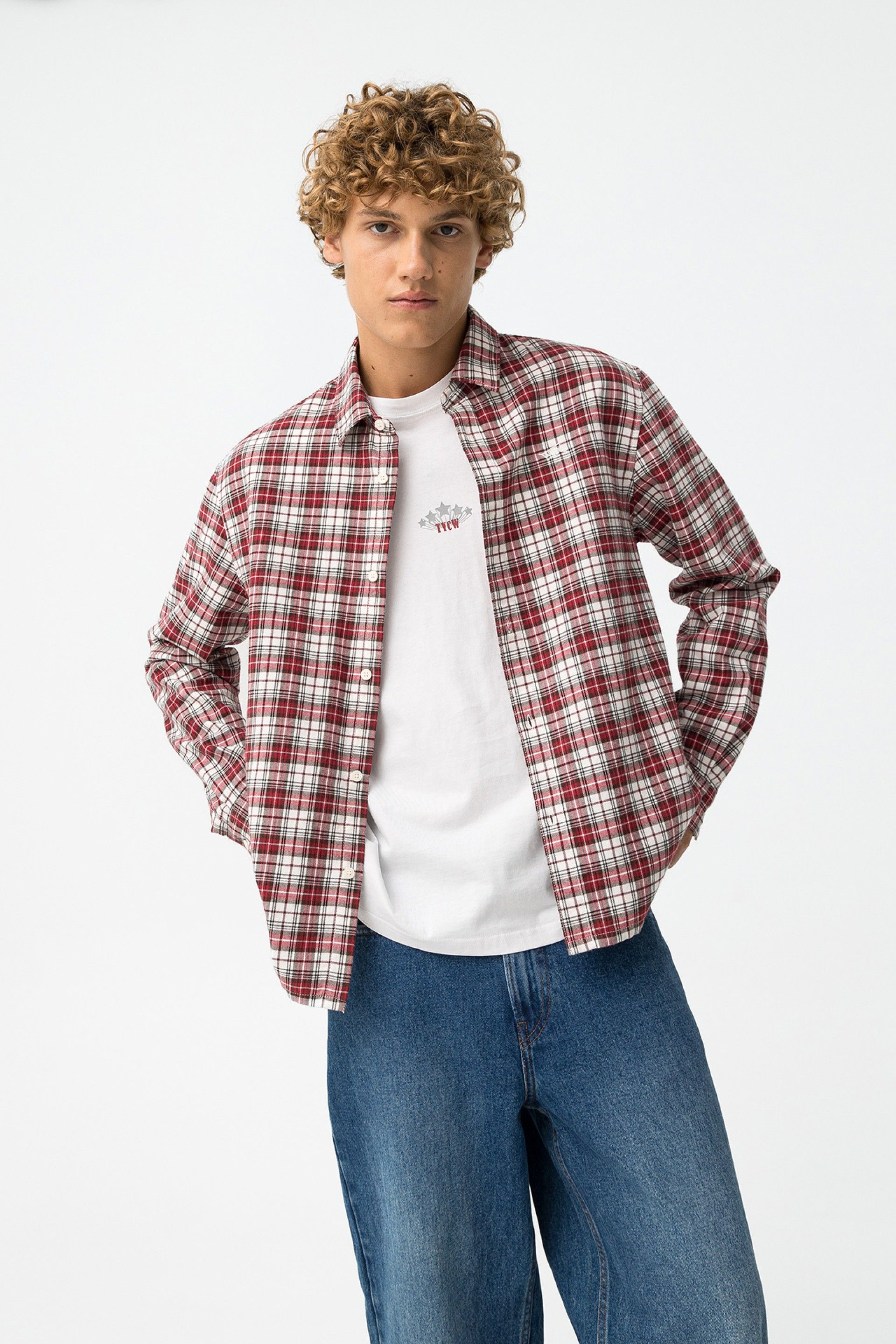 Giacca camicia quadri Tiffosi