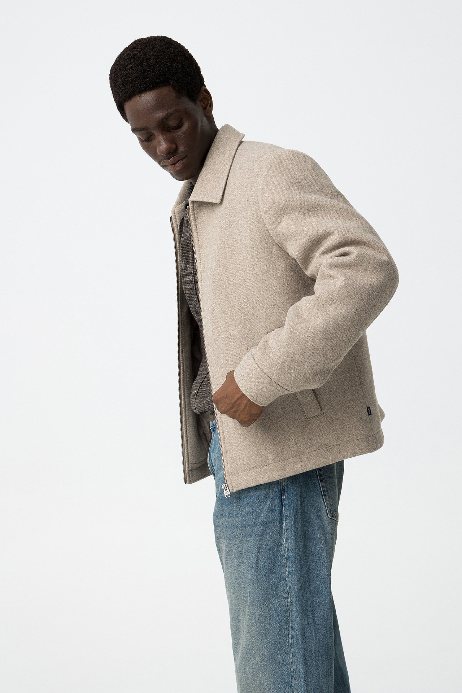 Giacca beige Tiffosi