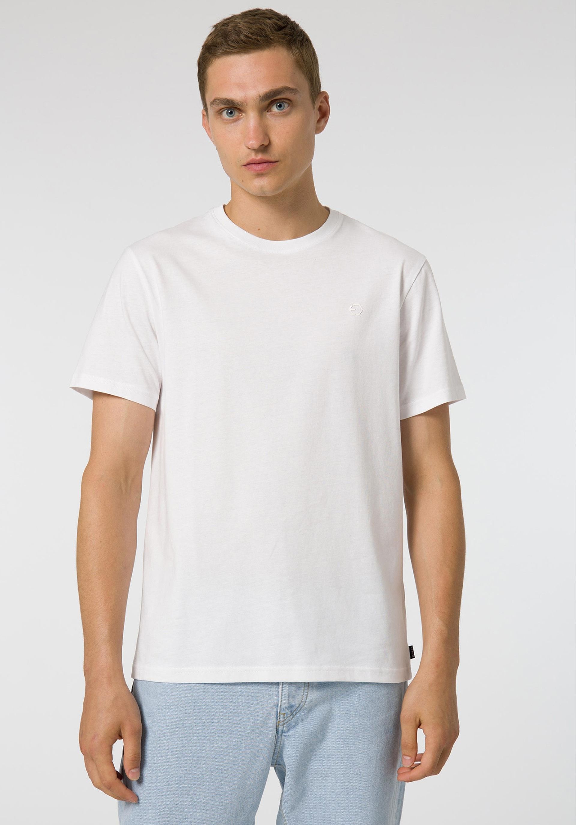 T-shirt basic bianca Tiffosi
