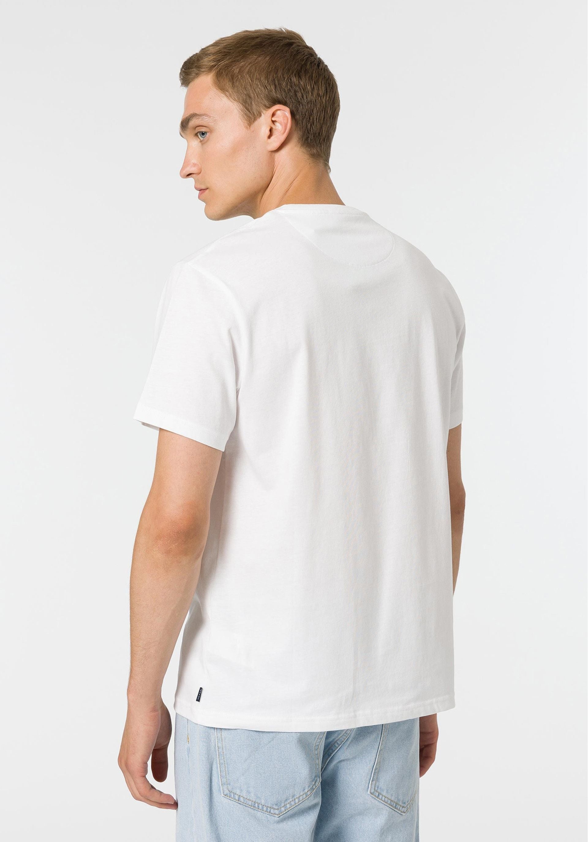 T-shirt basic bianca Tiffosi