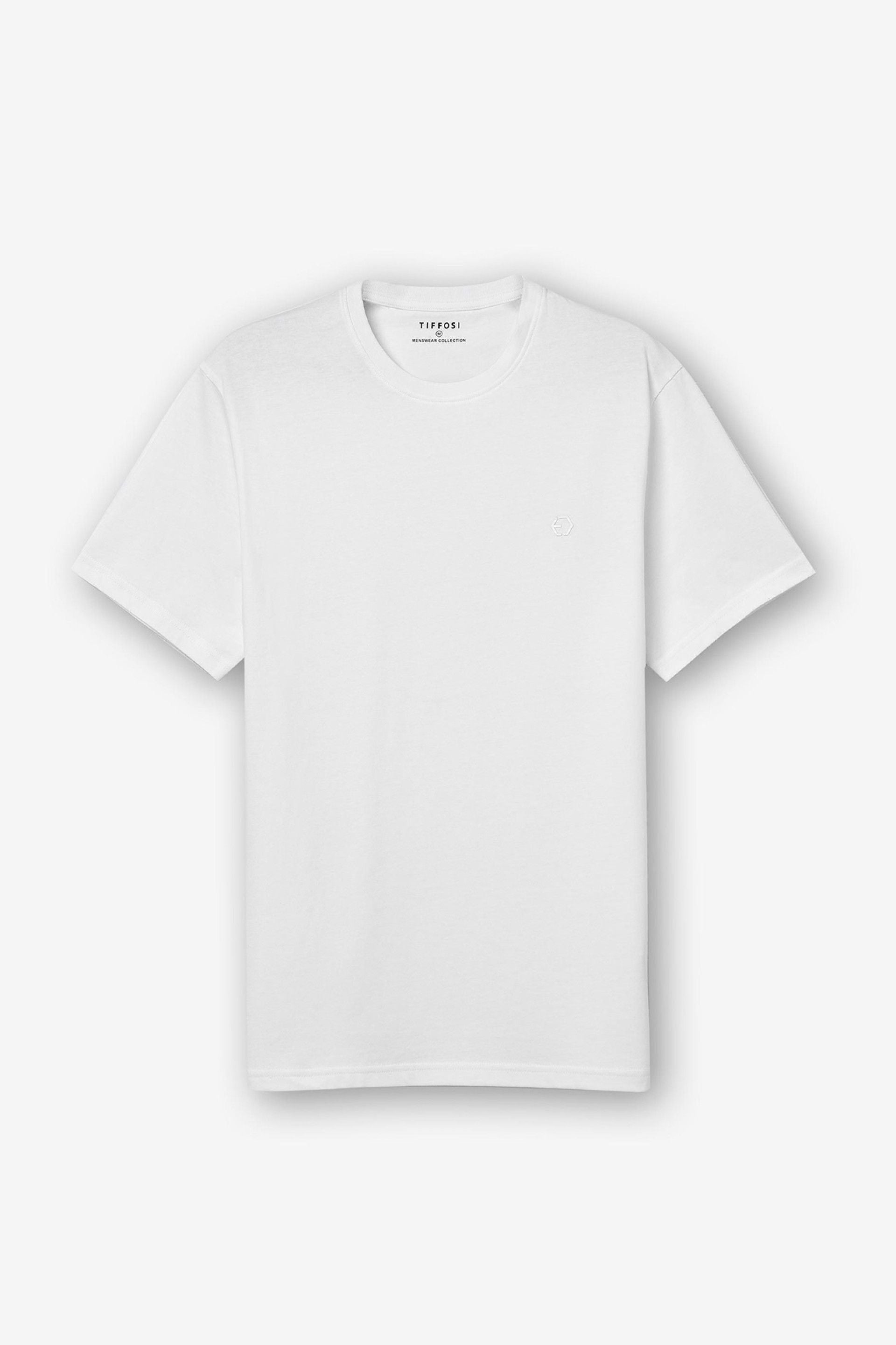 T-shirt basic bianca Tiffosi