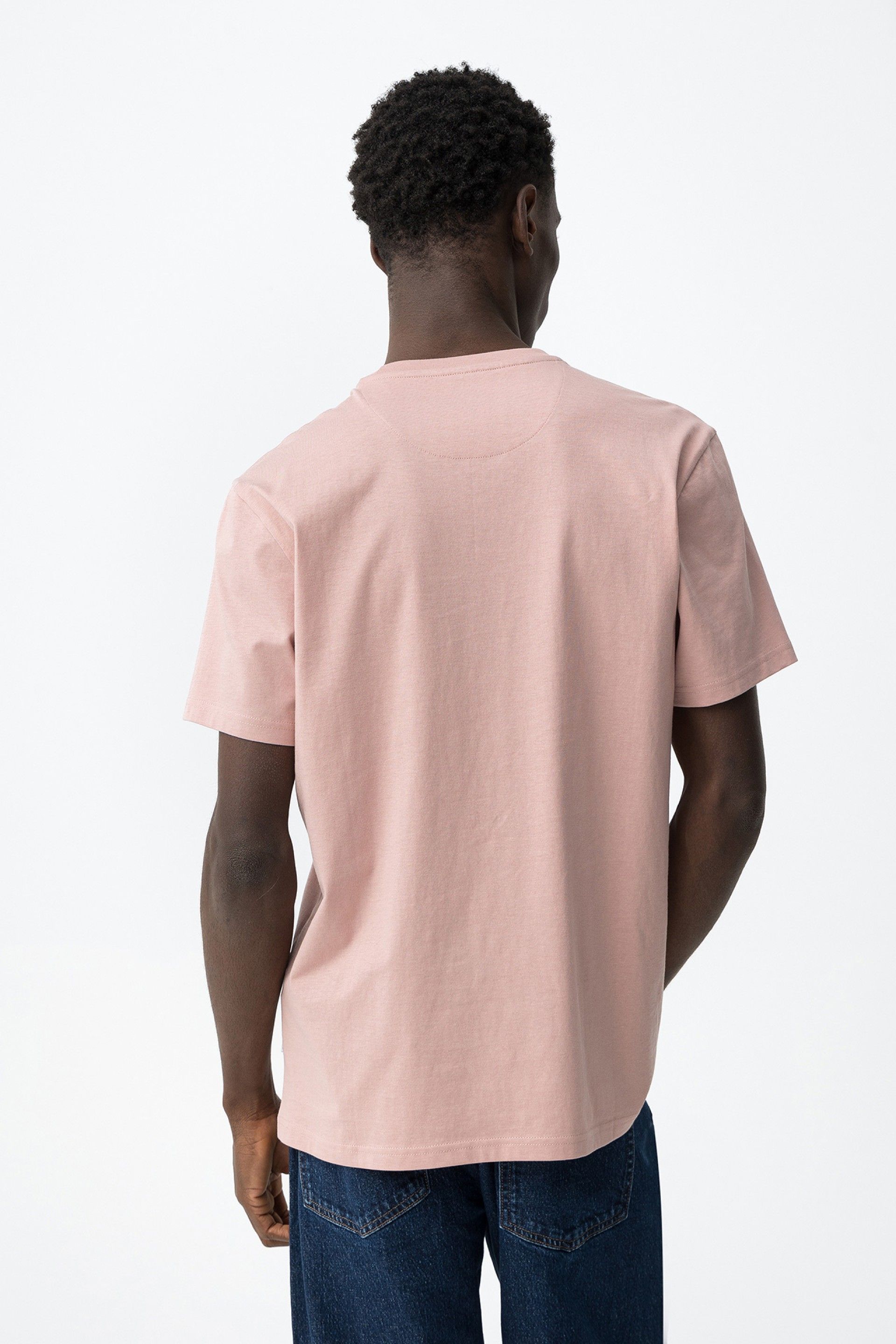 T-shirt basic rosa Tiffosi