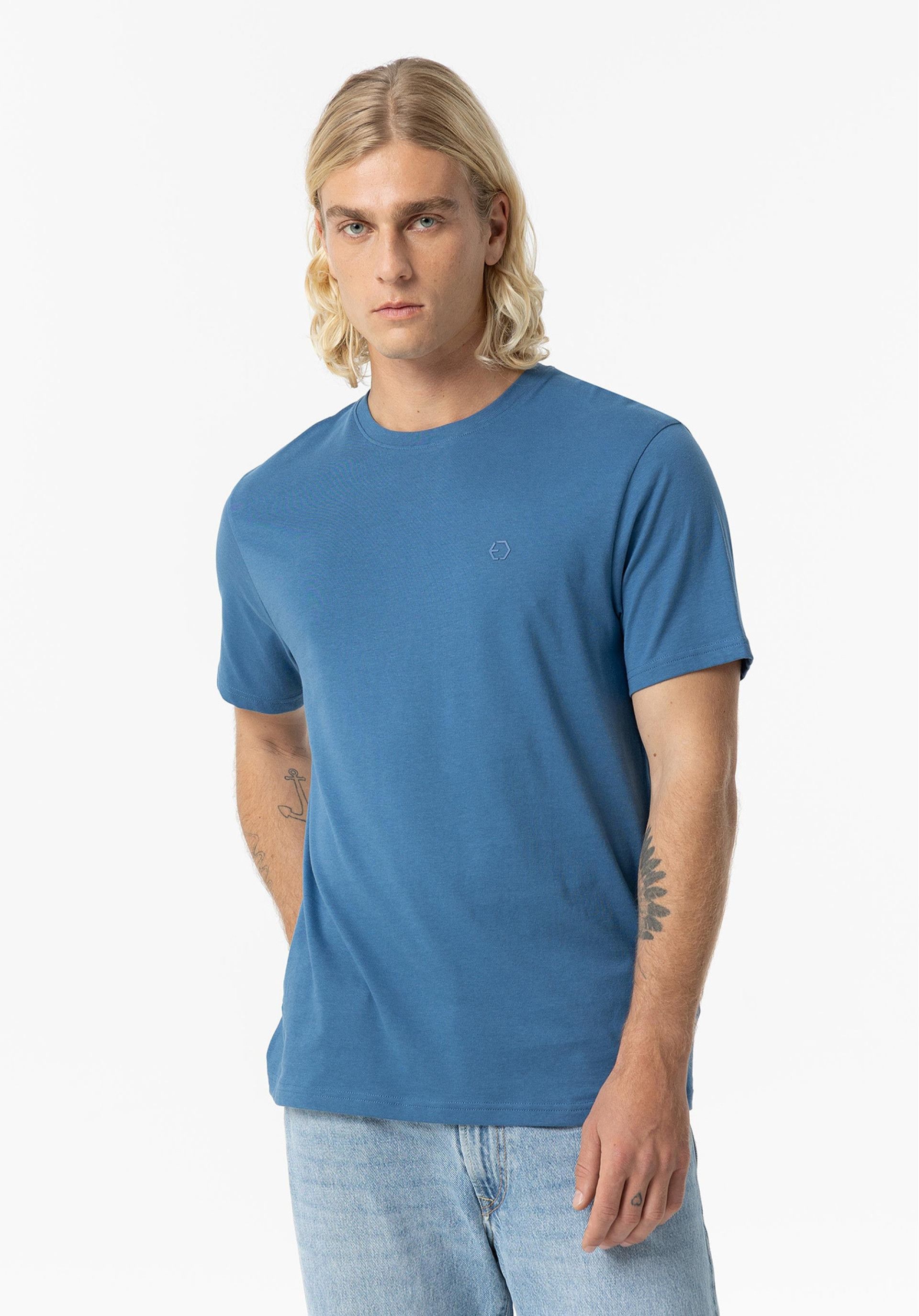 T-shirt basic sky Tiffosi