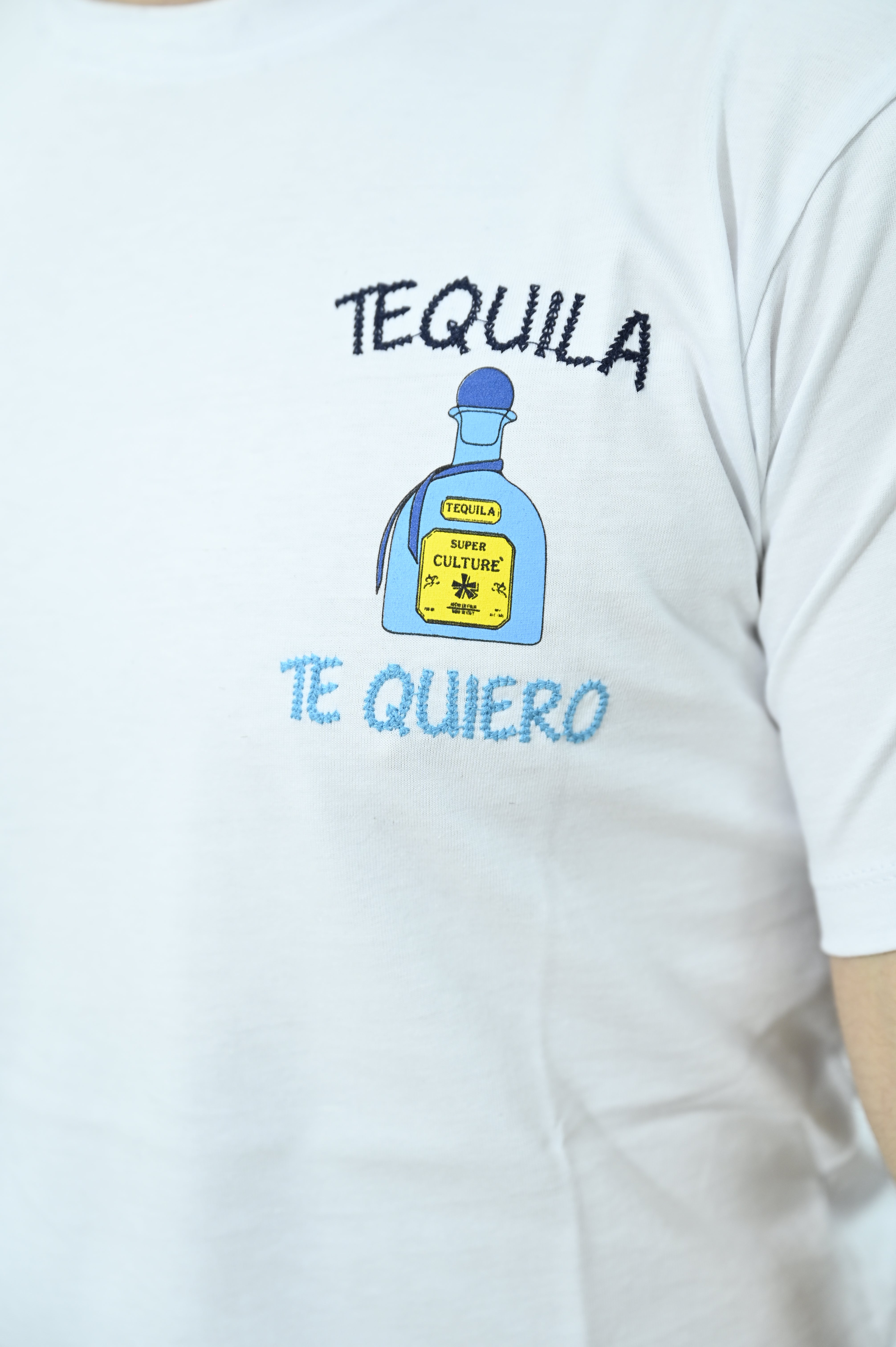 T-shirt tequila bianca Superculture