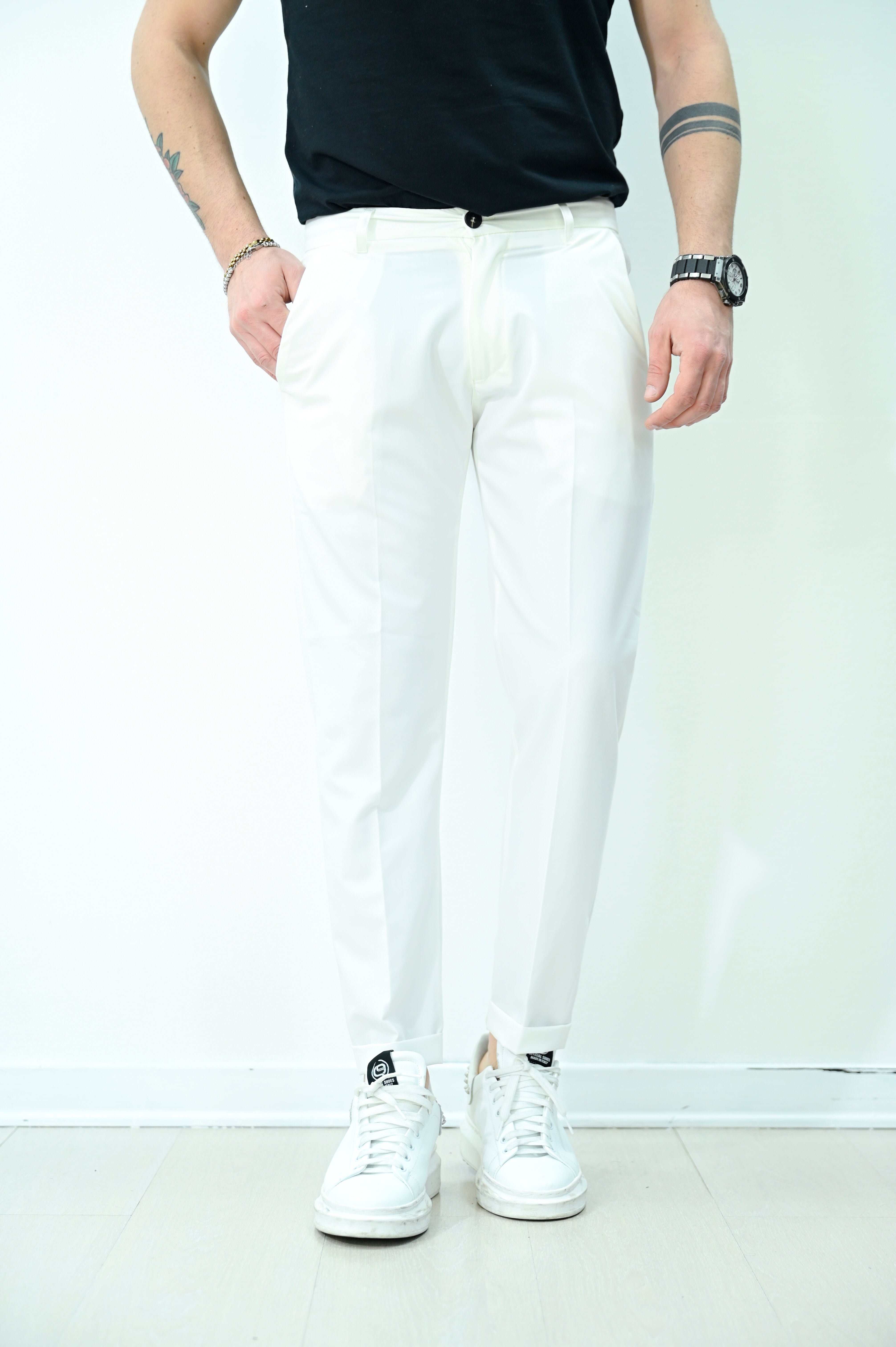Pantalone bianco Milano