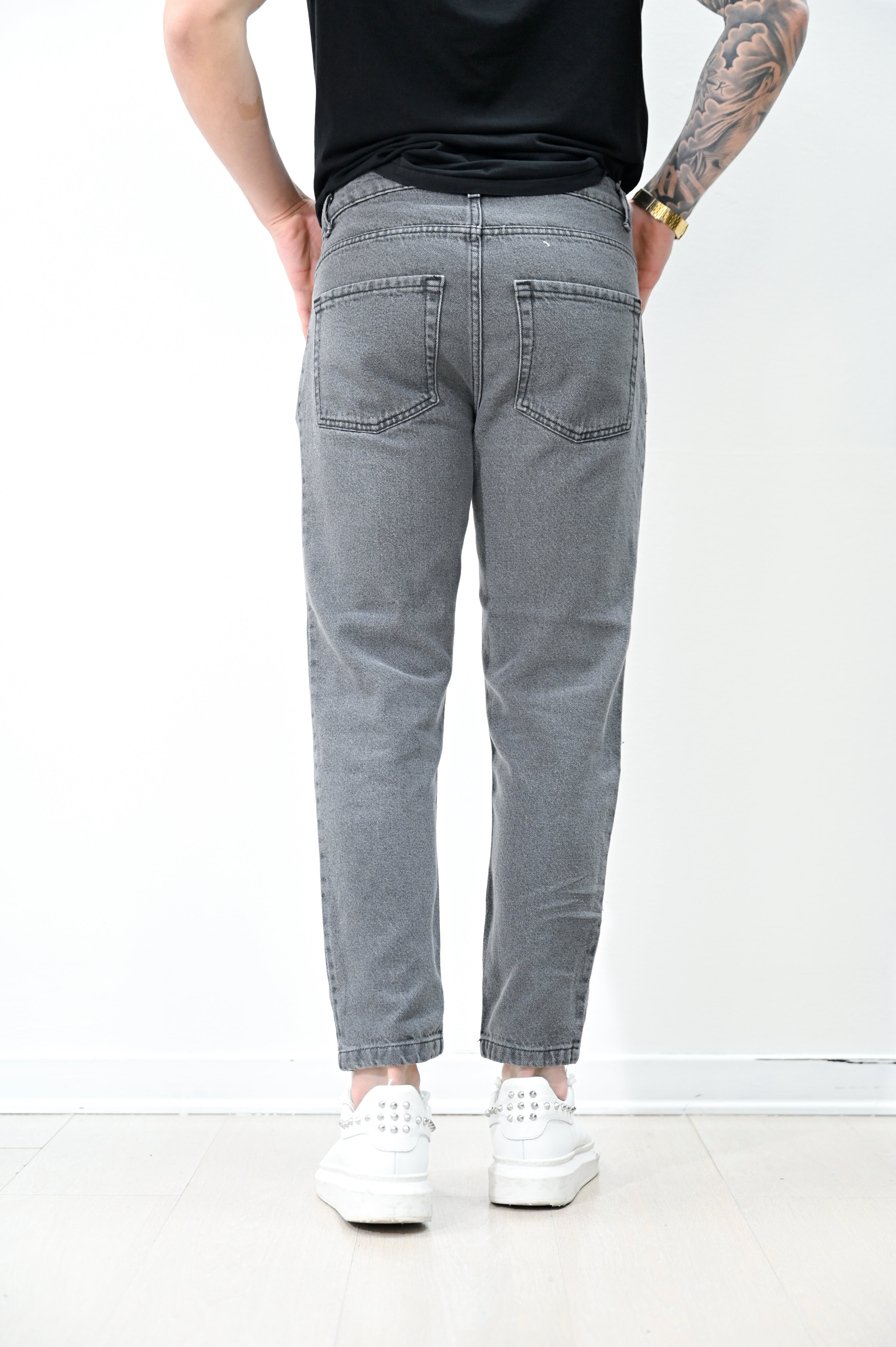 Jeans grigio basic