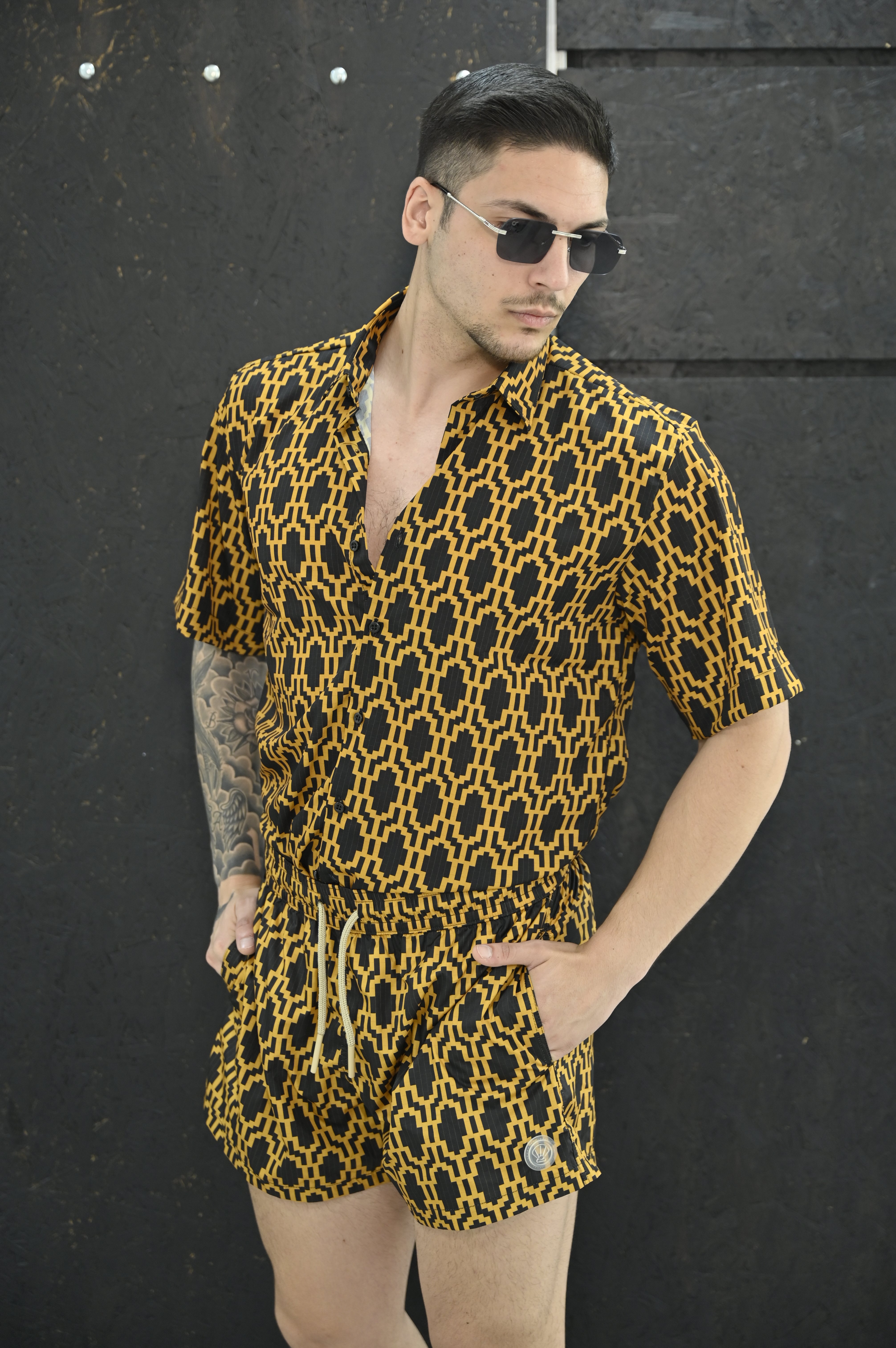 Camicia tribal Island coco