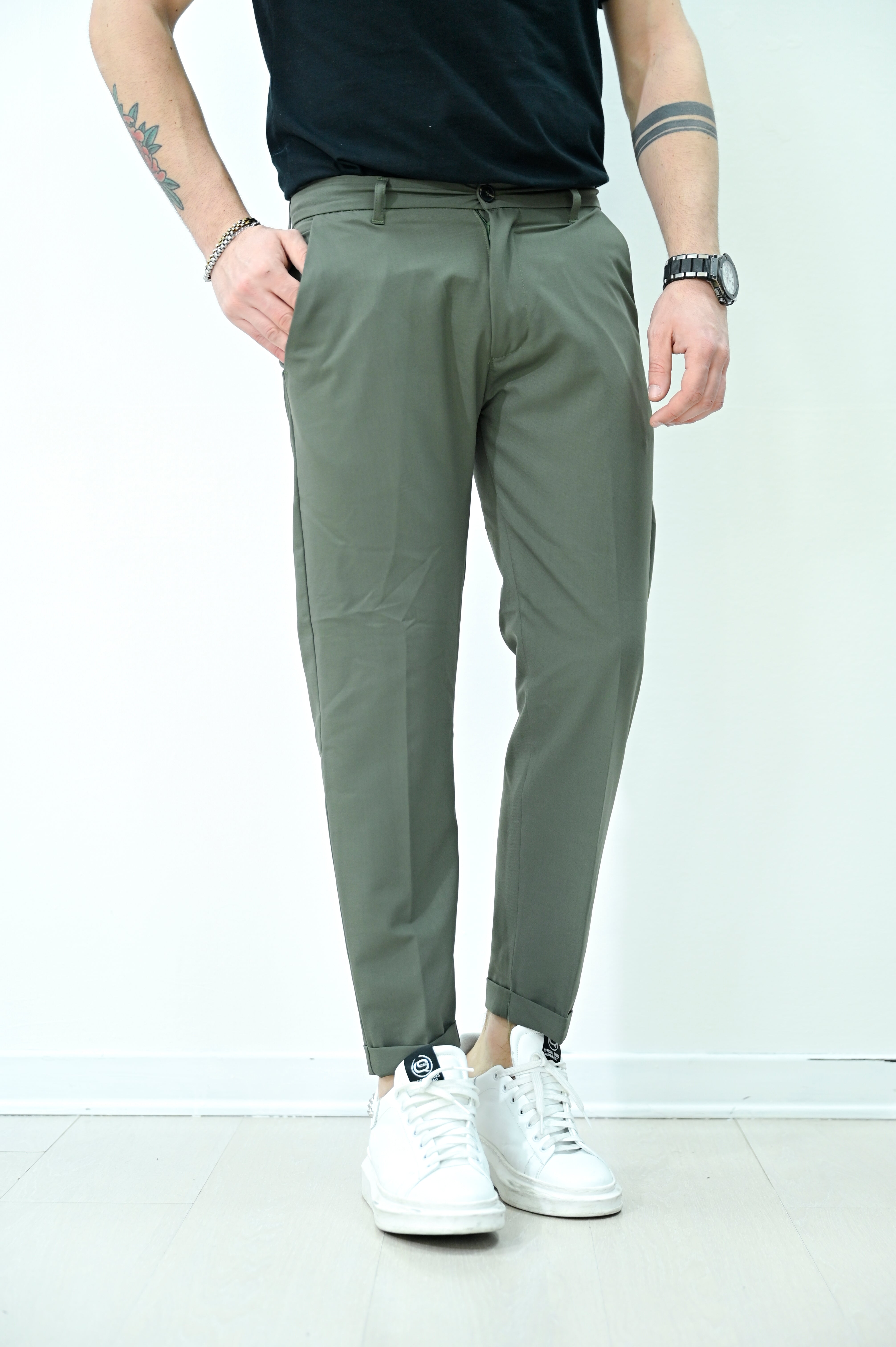 Pantalone verde Milano