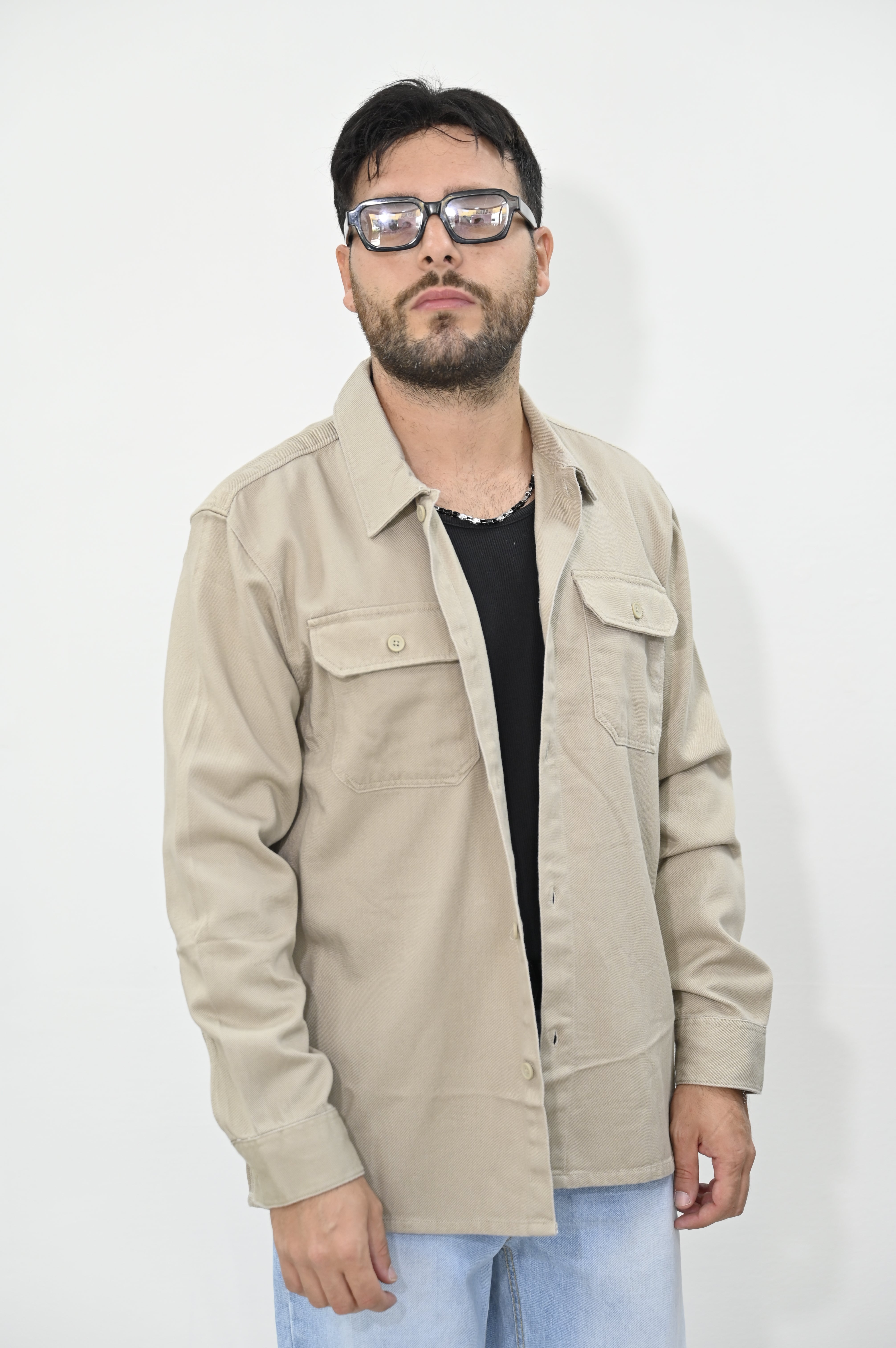 Giacca over beige