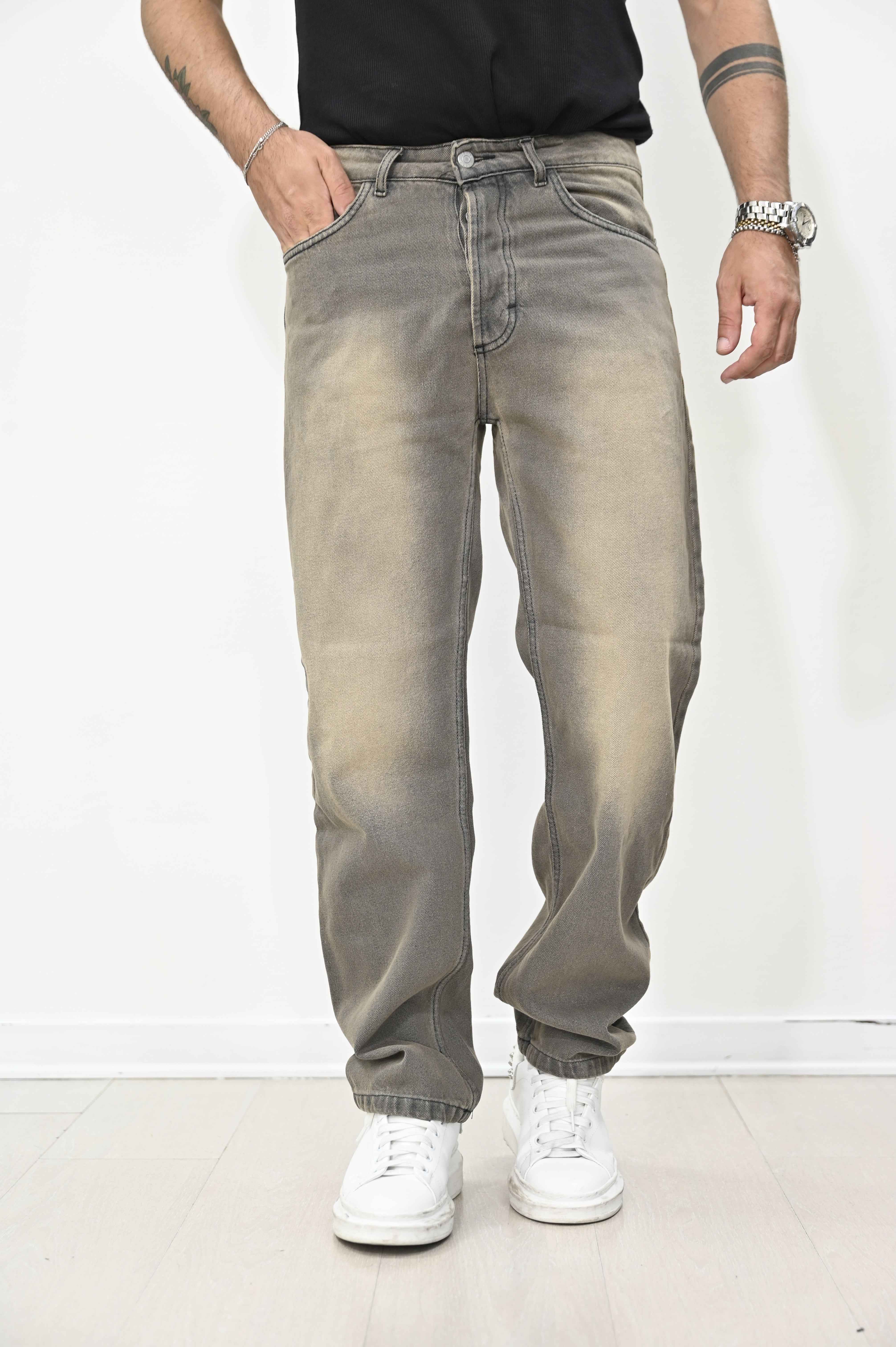 Jeans sfumato loose
