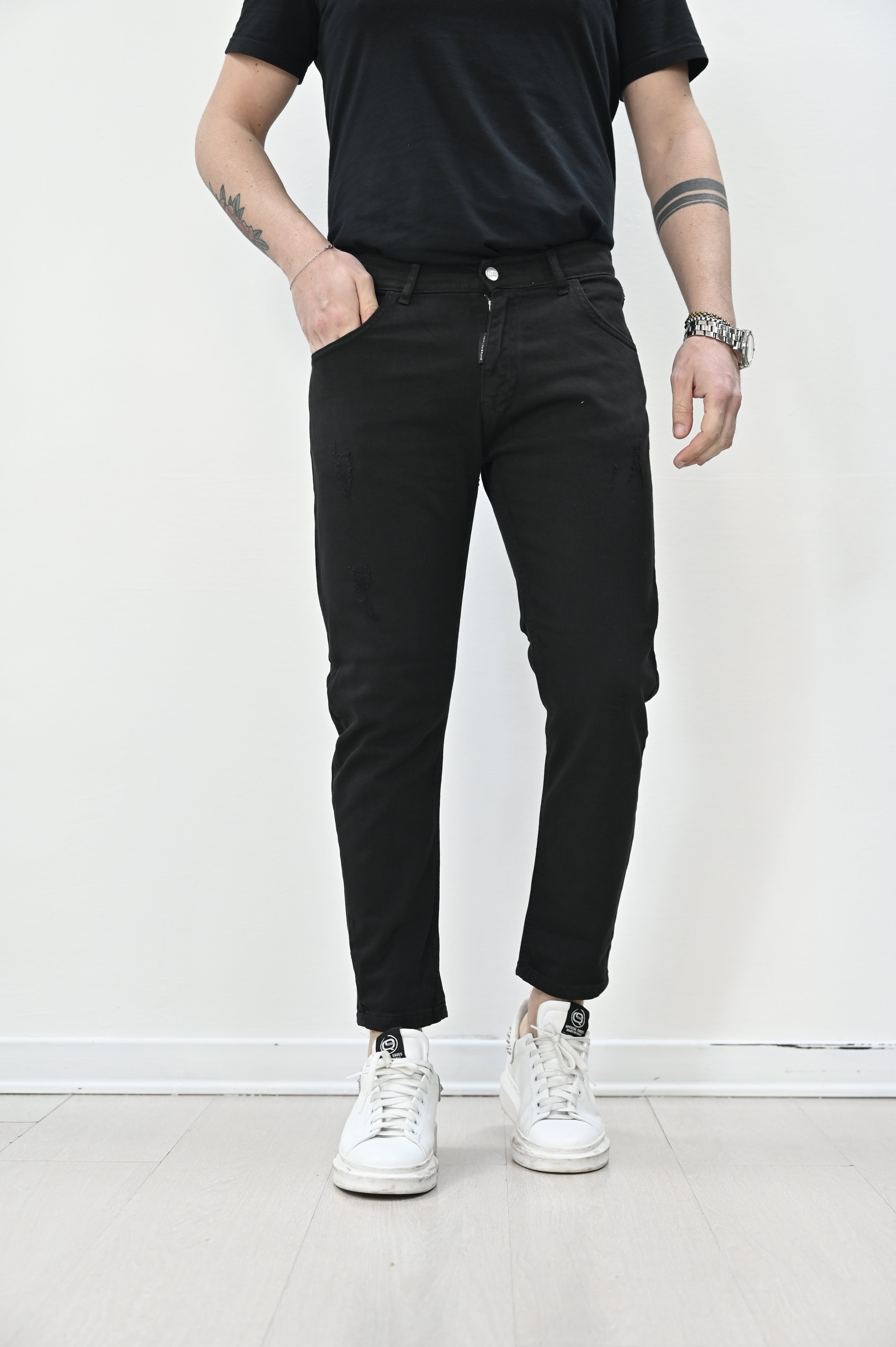 Jeans slim nero New Job Brand