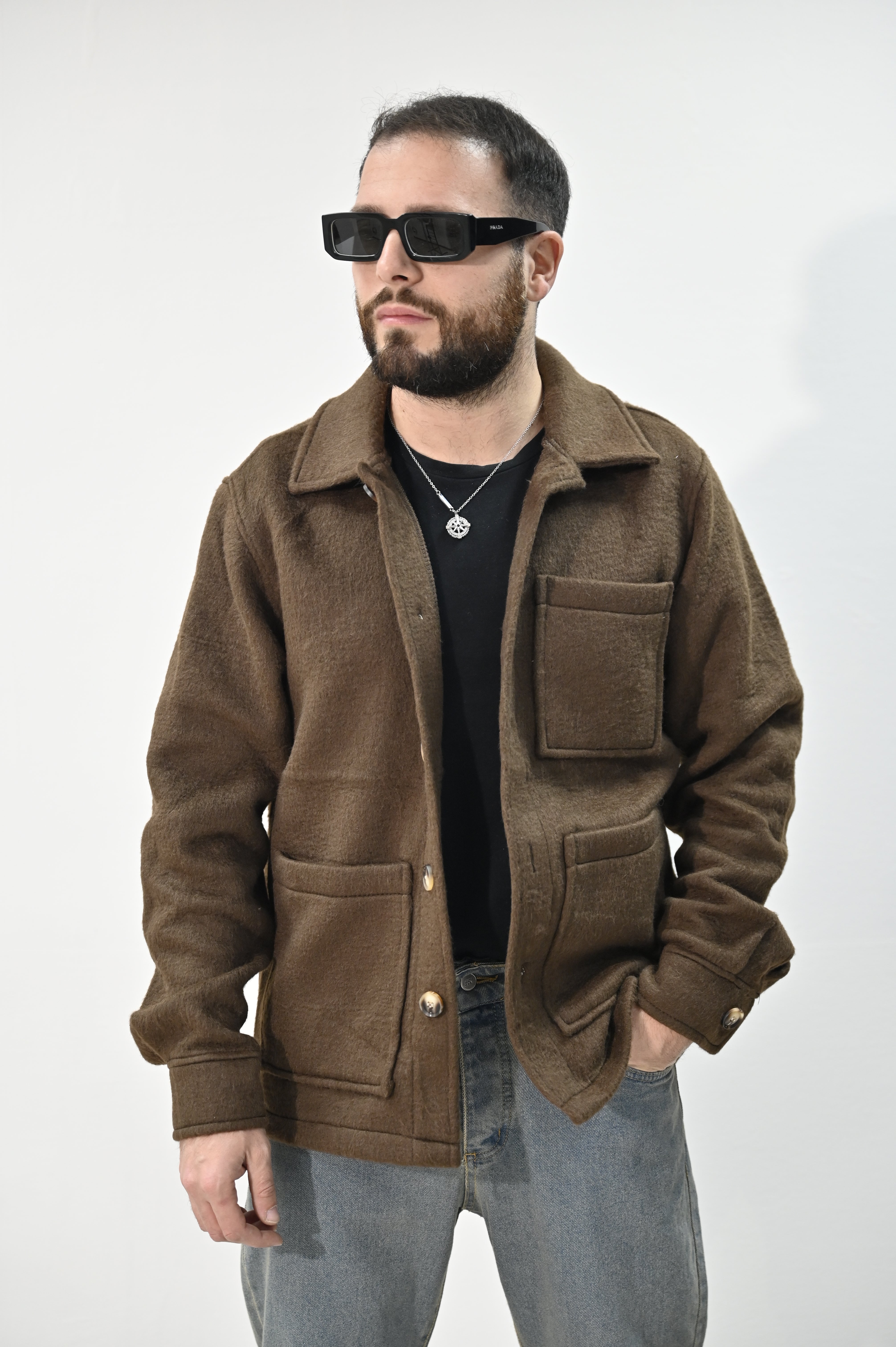Cappottino corto tabacco