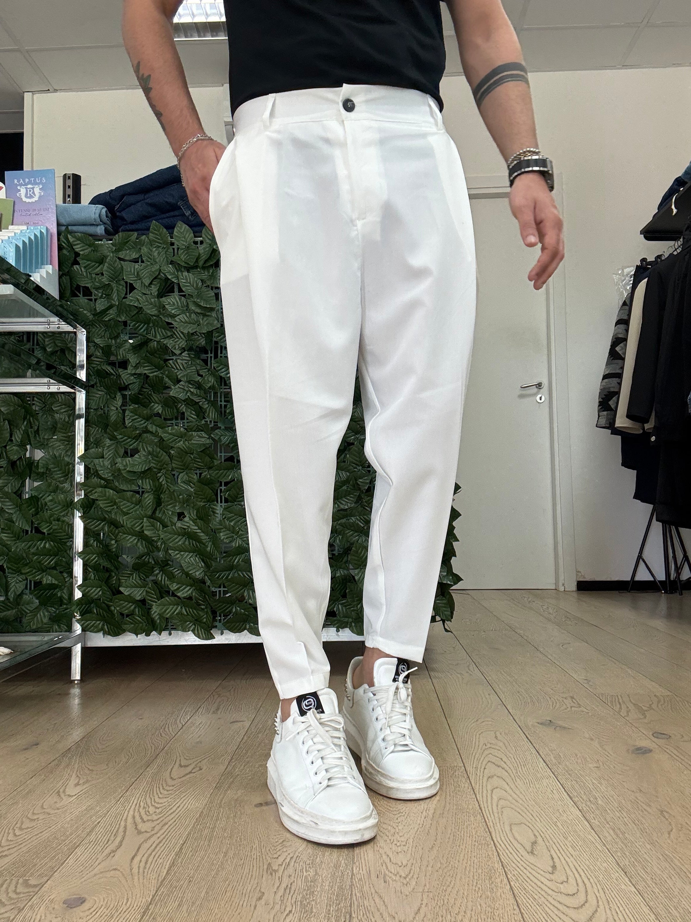 Pantalone art. Kid Bianco NJB