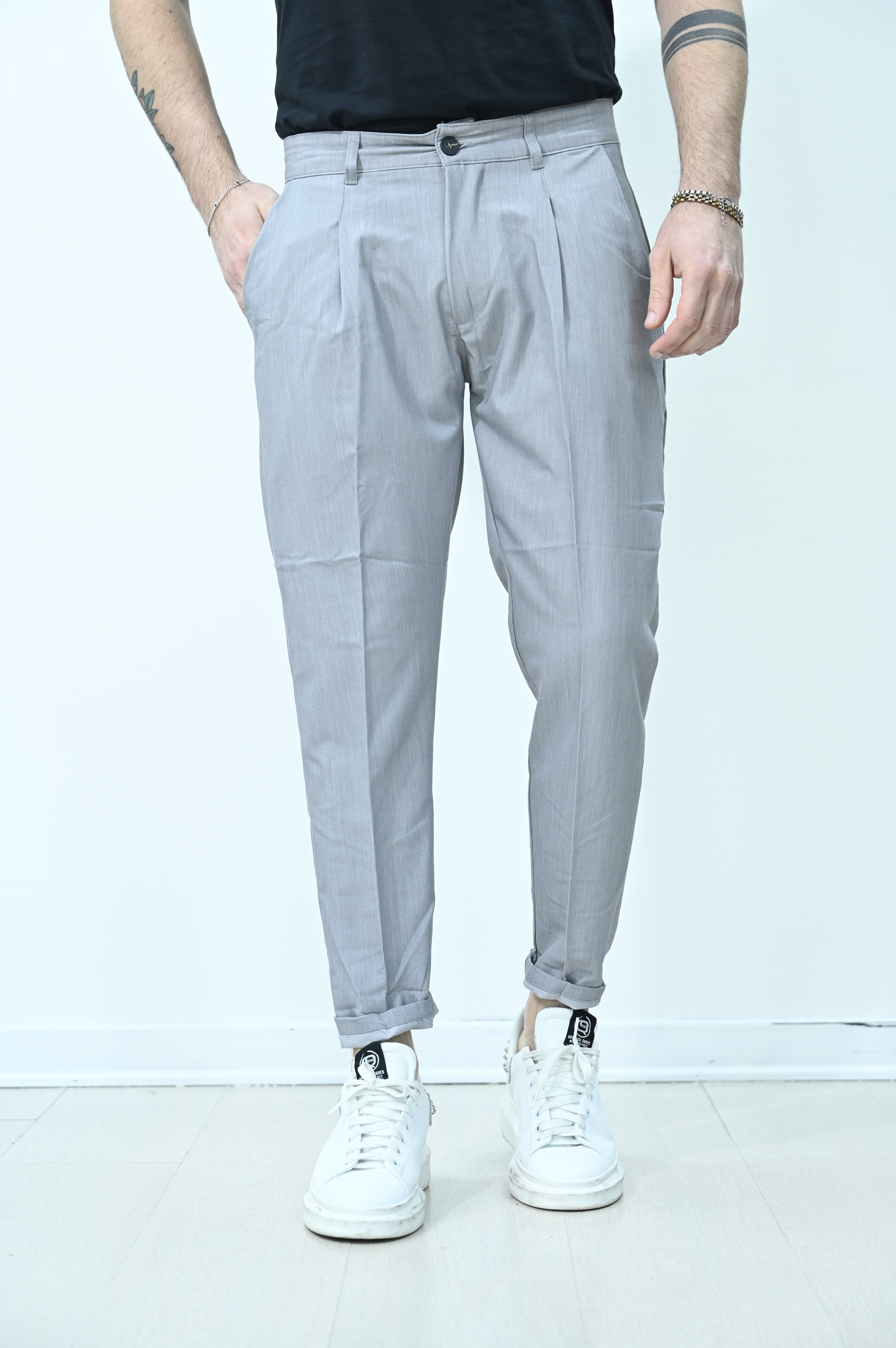 Pantalone atene grigio